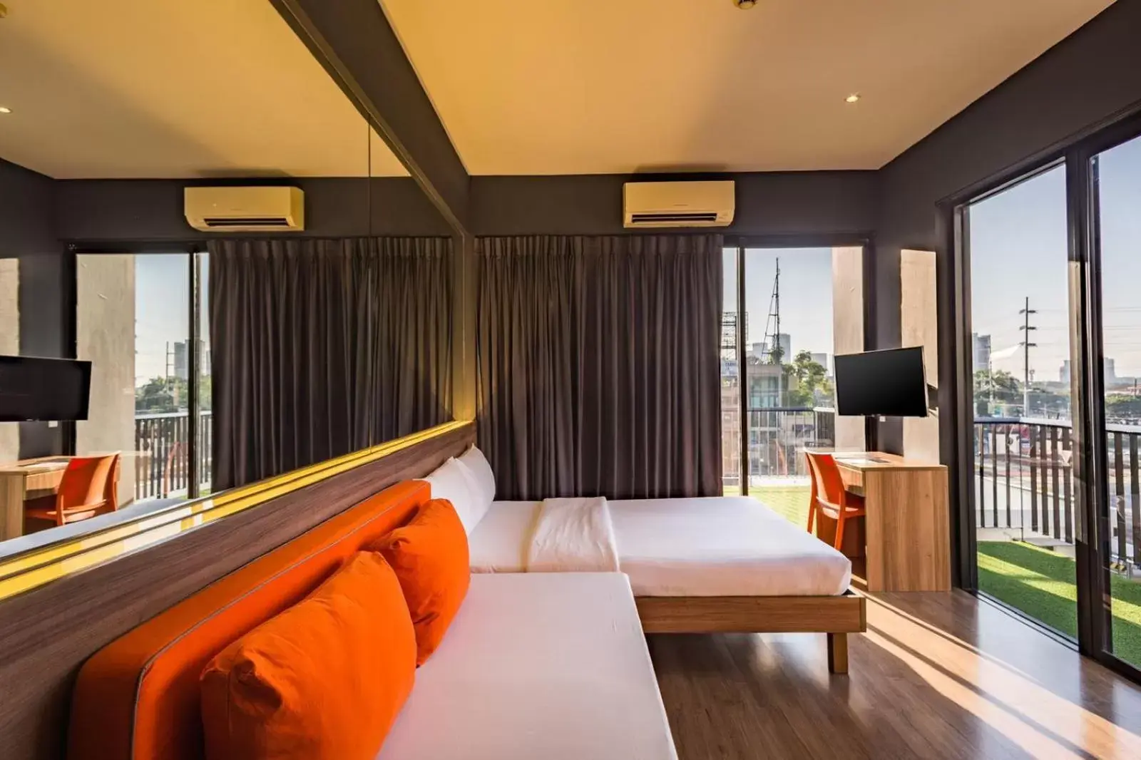 Bed, View in Azumi Boutique Hotel, Multiple Use Hotel Staycation Approved