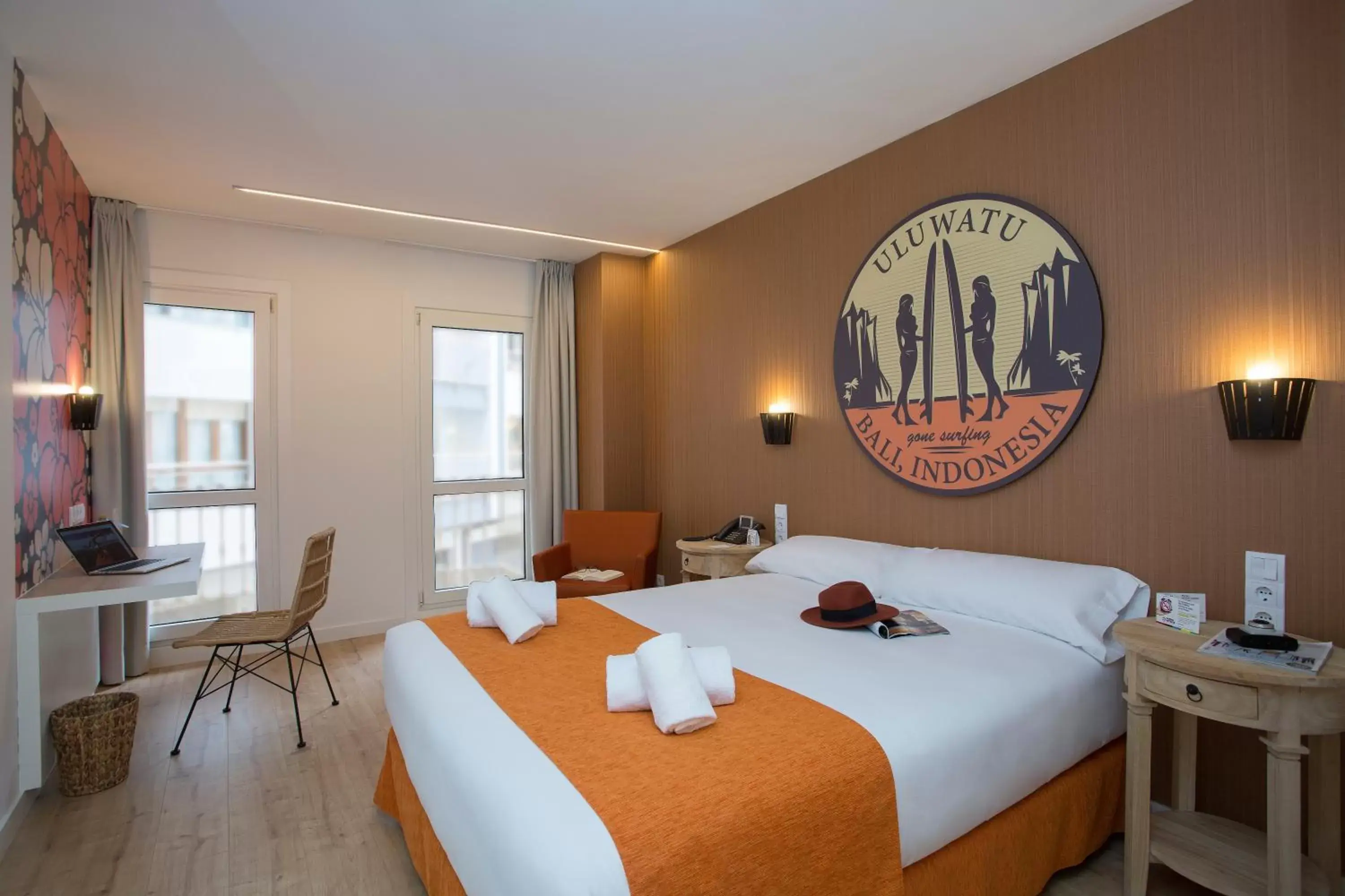Photo of the whole room, Bed in Casual de las Olas San Sebastián Photo of the whole room, Bed in Casual de las Olas San Sebastián