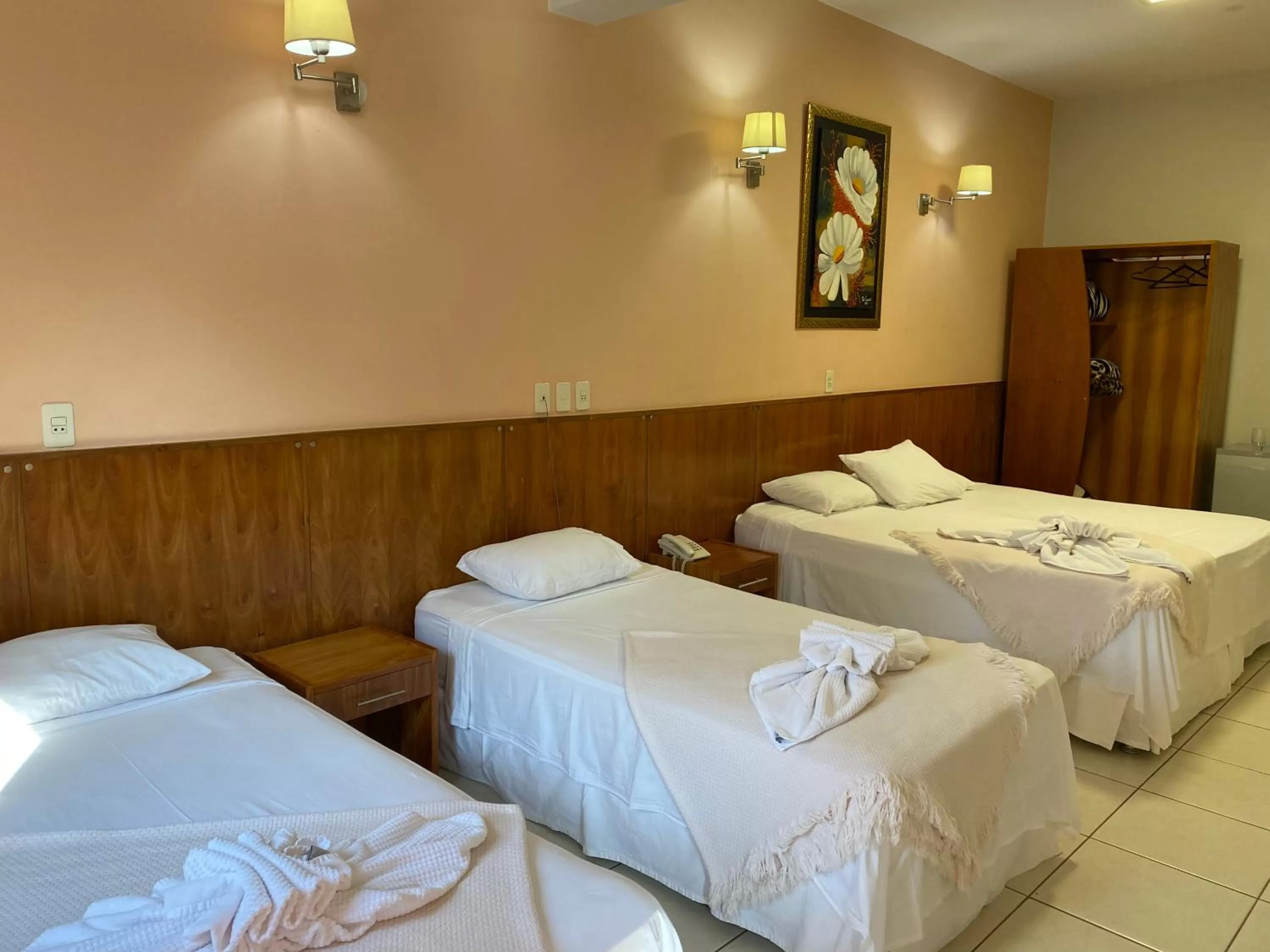 Bed in Terwindt Hotel