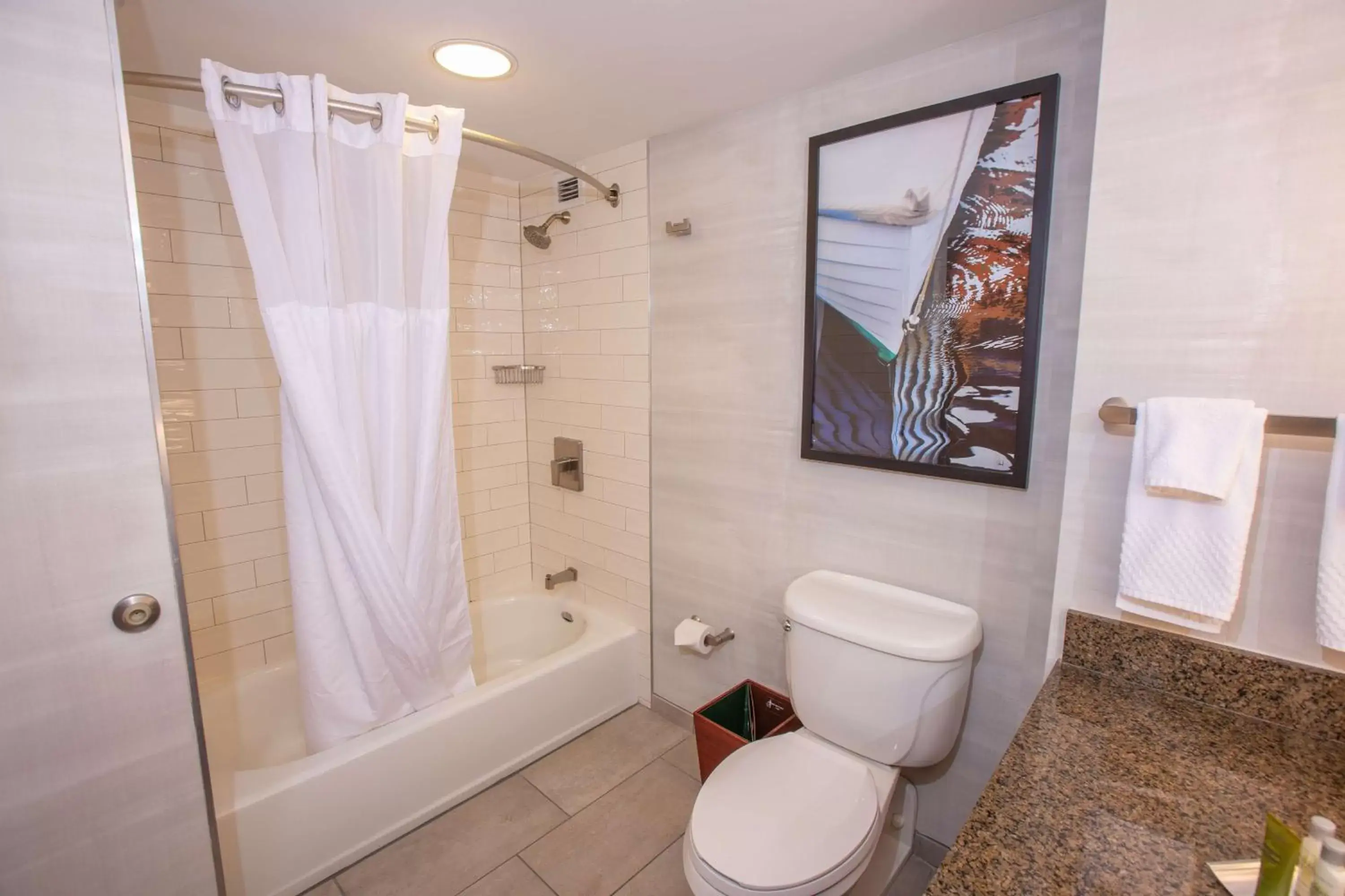 Bathroom in DoubleTree by Hilton Bay City - Riverfront