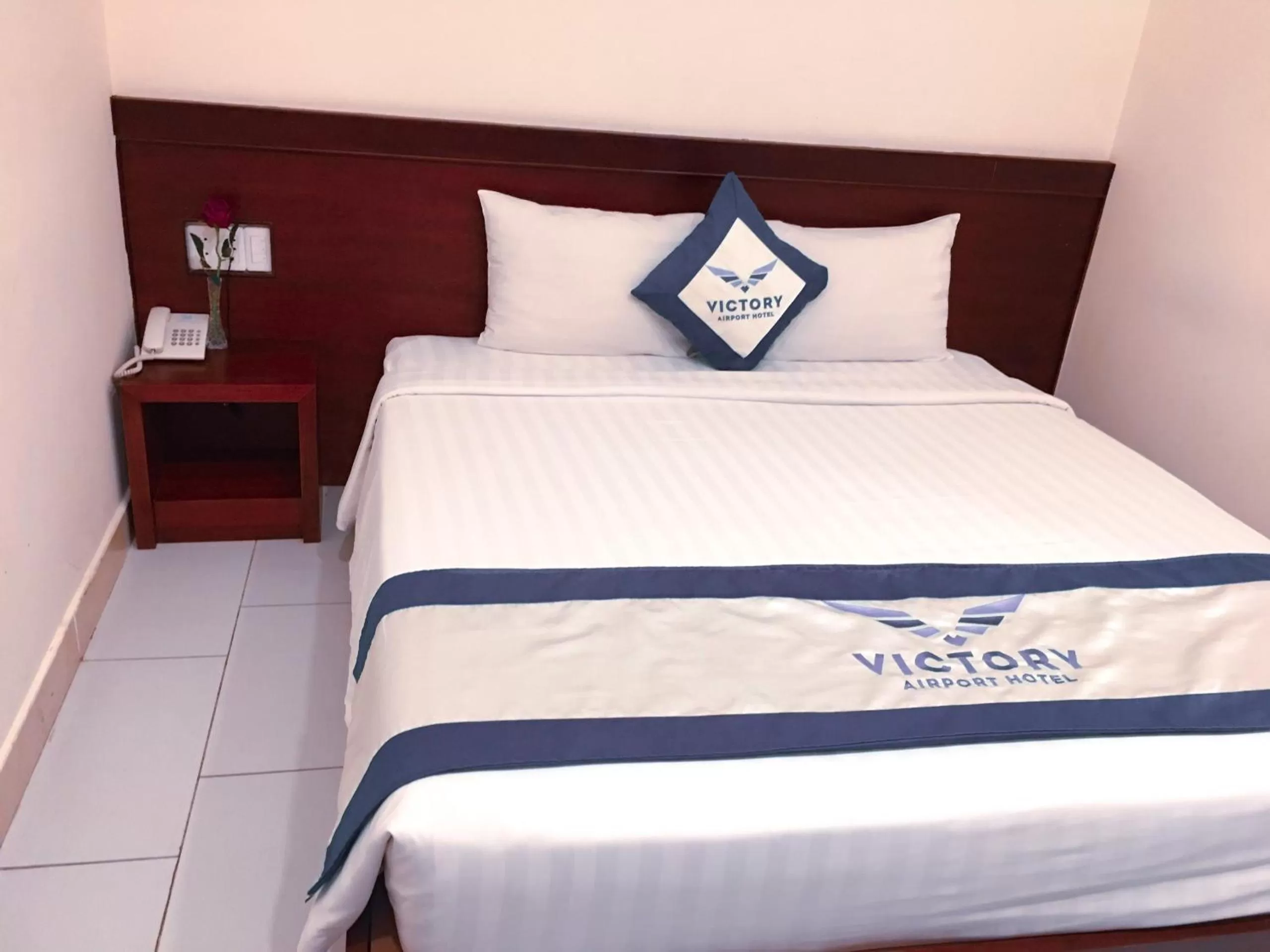 Bed in Victory Airport Hotel