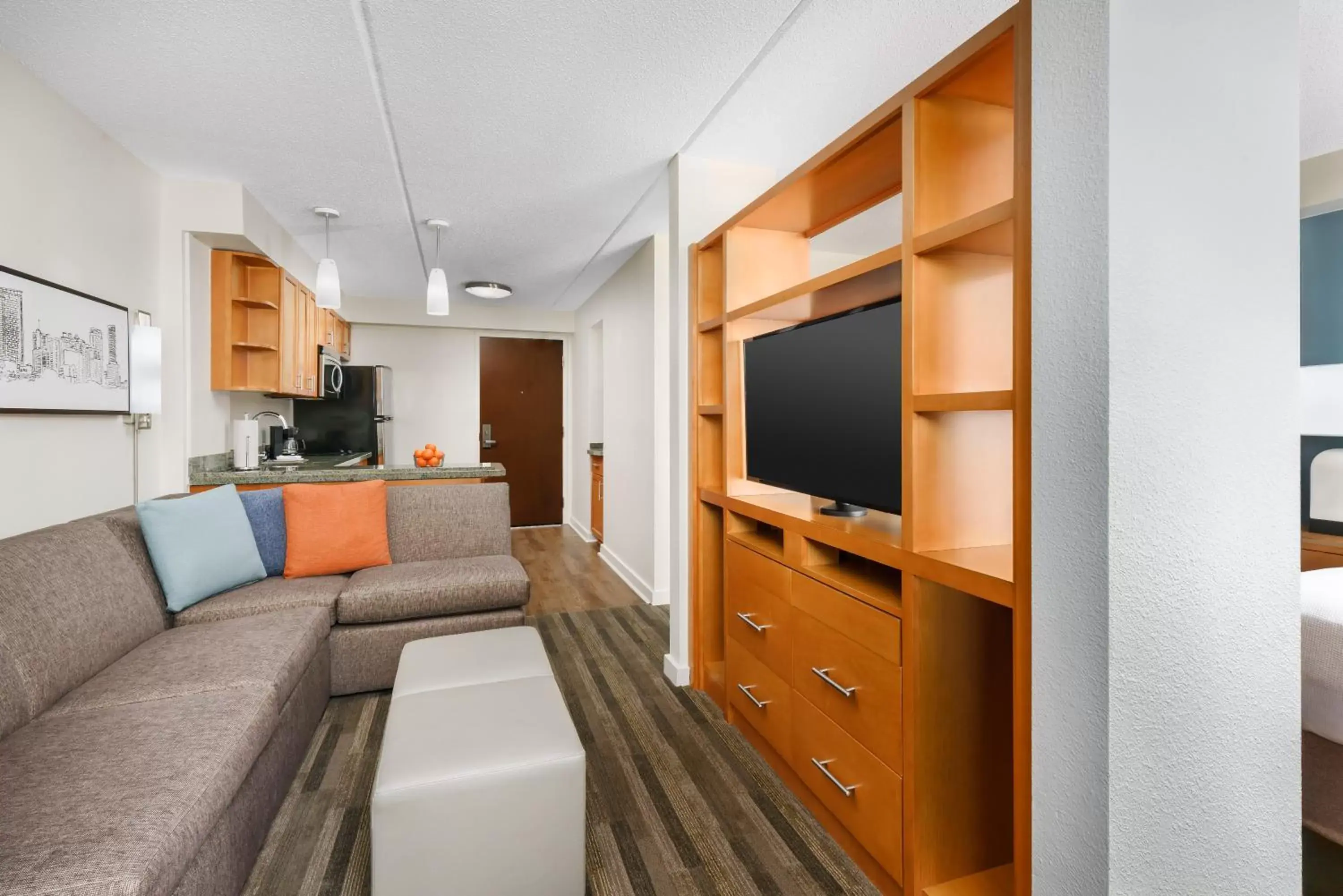 Living room in Hyatt House Fort Lauderdale Airport/Cruise Port Living room in Hyatt House Fort Lauderdale Airport/Cruise Port