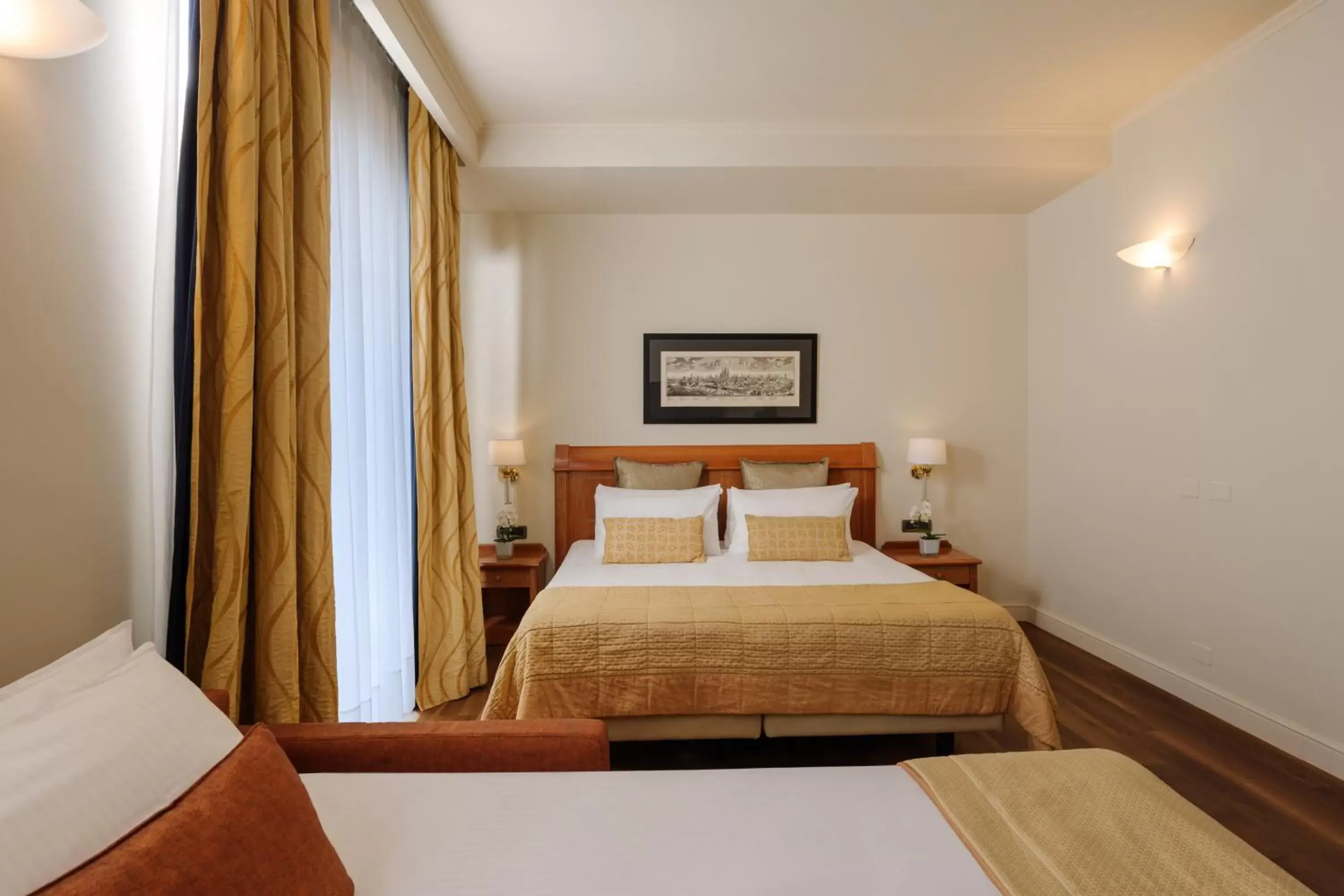 Bed in Hotel Dei Cavalieri Milano Duomo