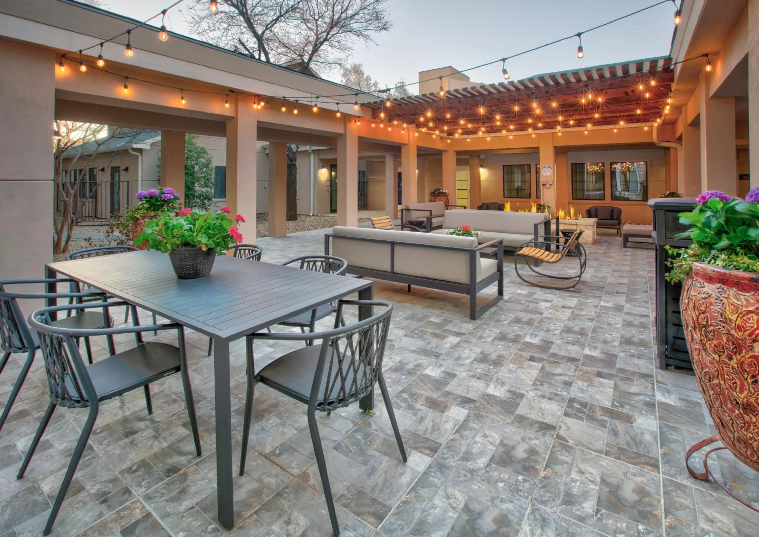 Patio in Staybridge Suites Plano - Richardson Area by IHG