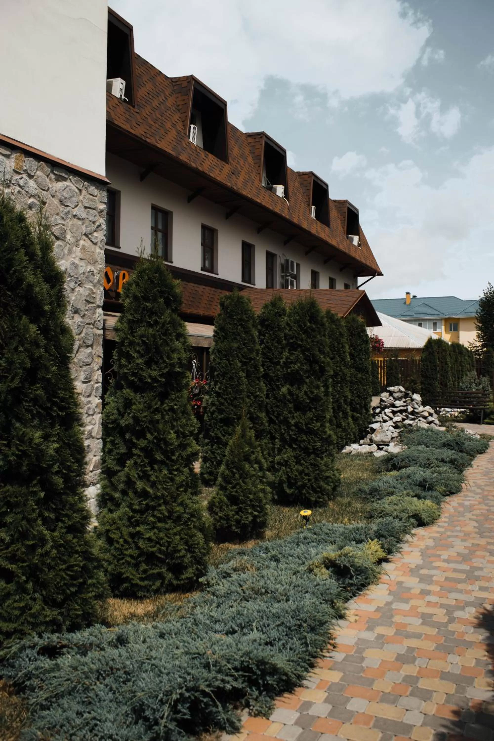 Property building in Stara Vezha Hotel