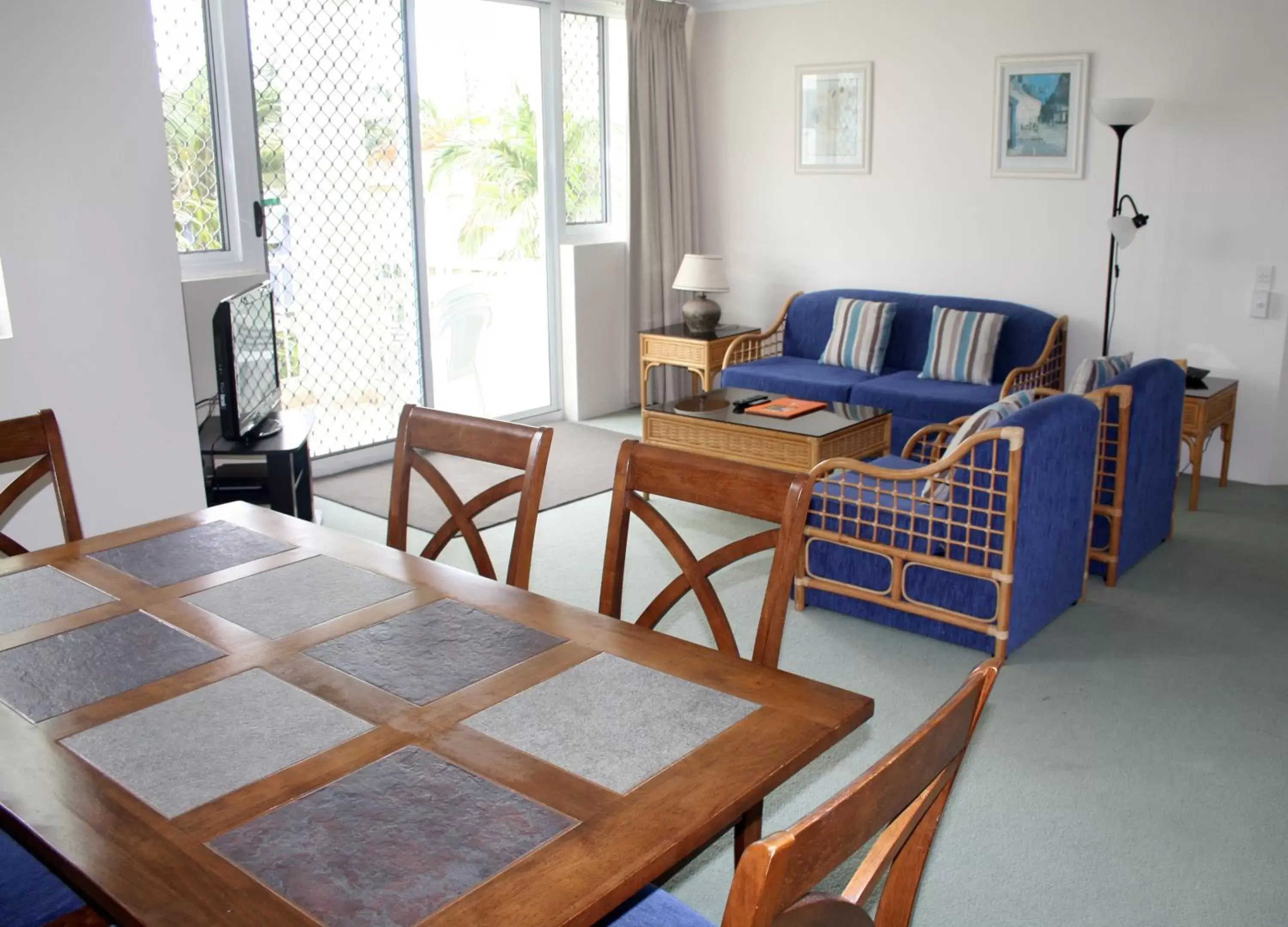 Photo of the whole room, Seating Area in The Bay Apartments Coolangatta