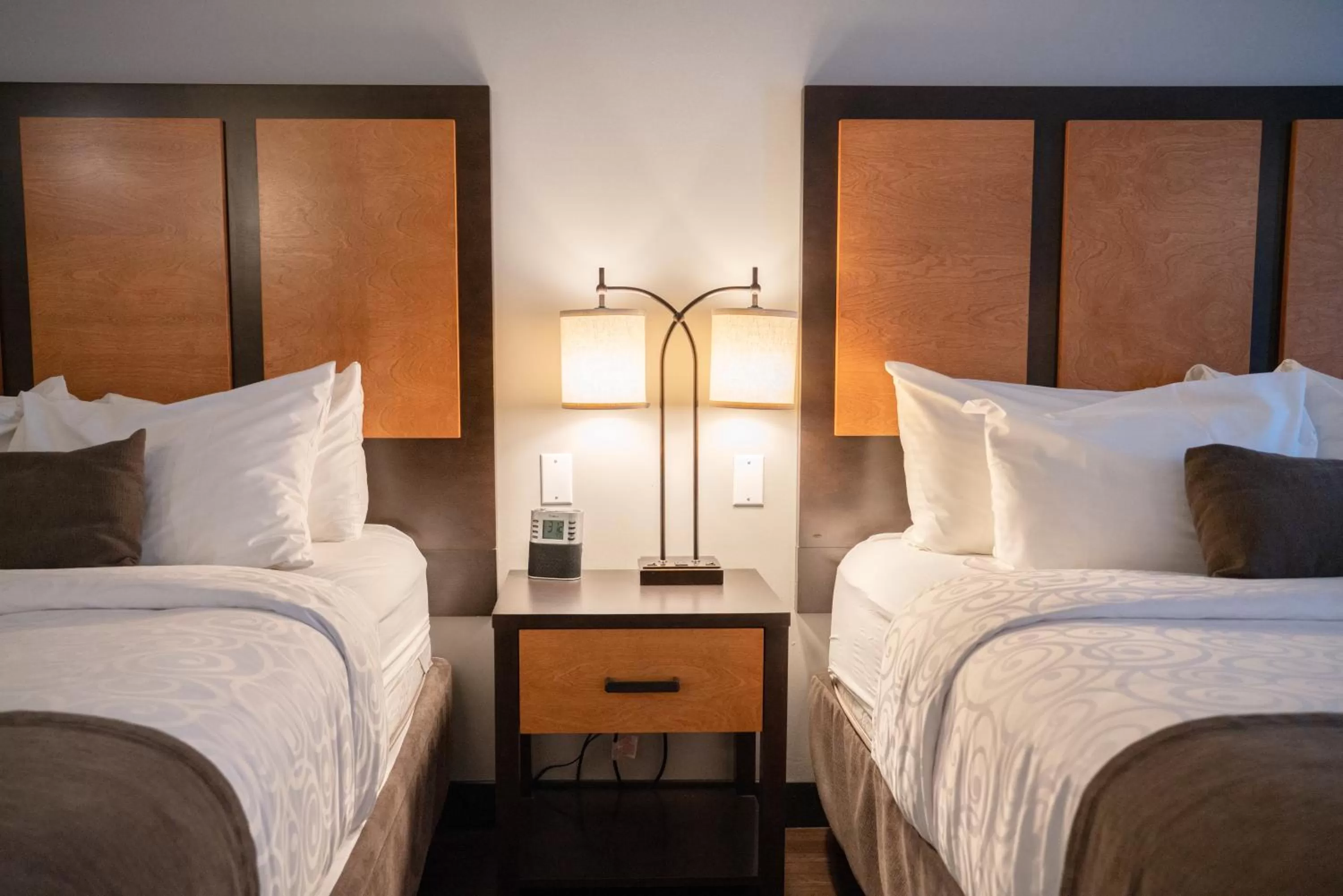 Bed in Pocaterra Inn & Waterslide