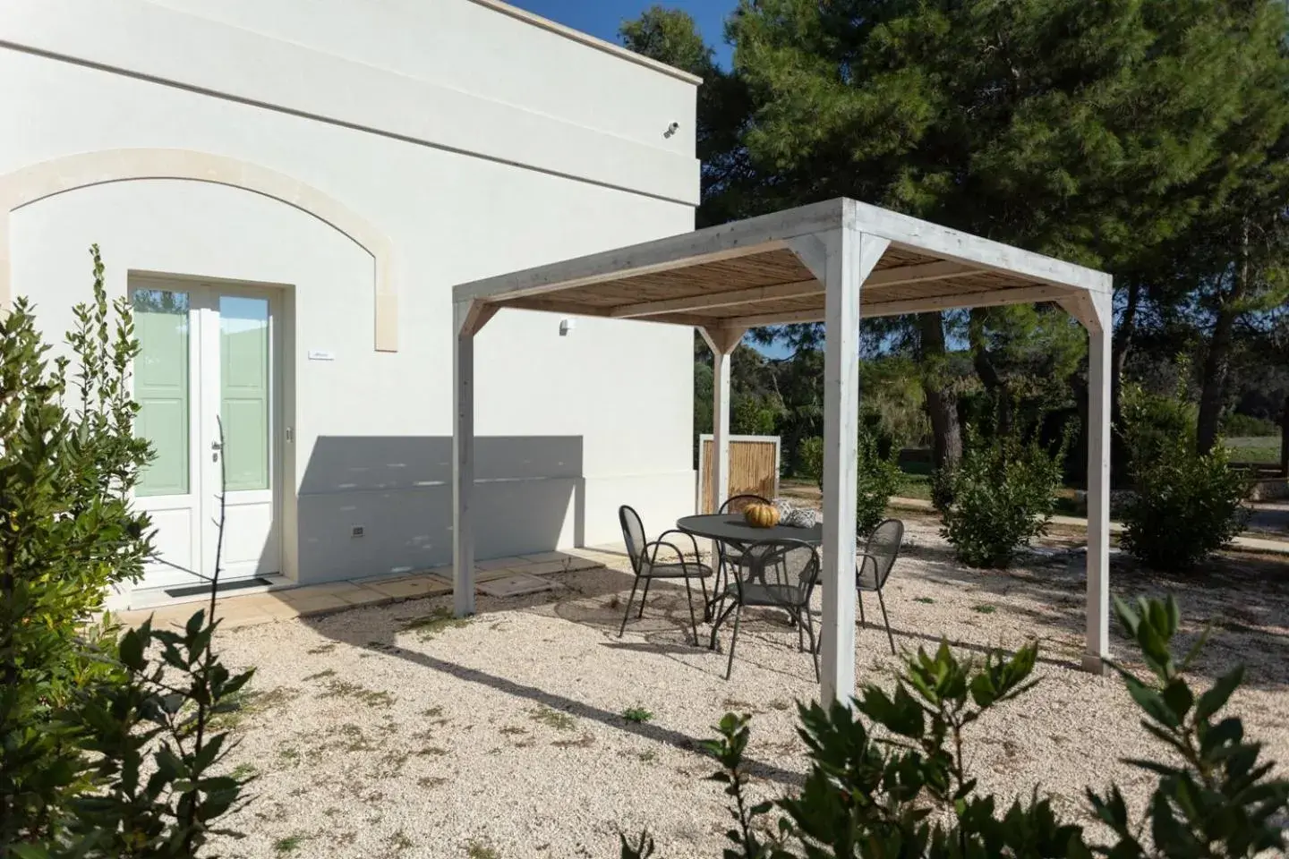 Patio in Masseria Mongio dell'Elefante