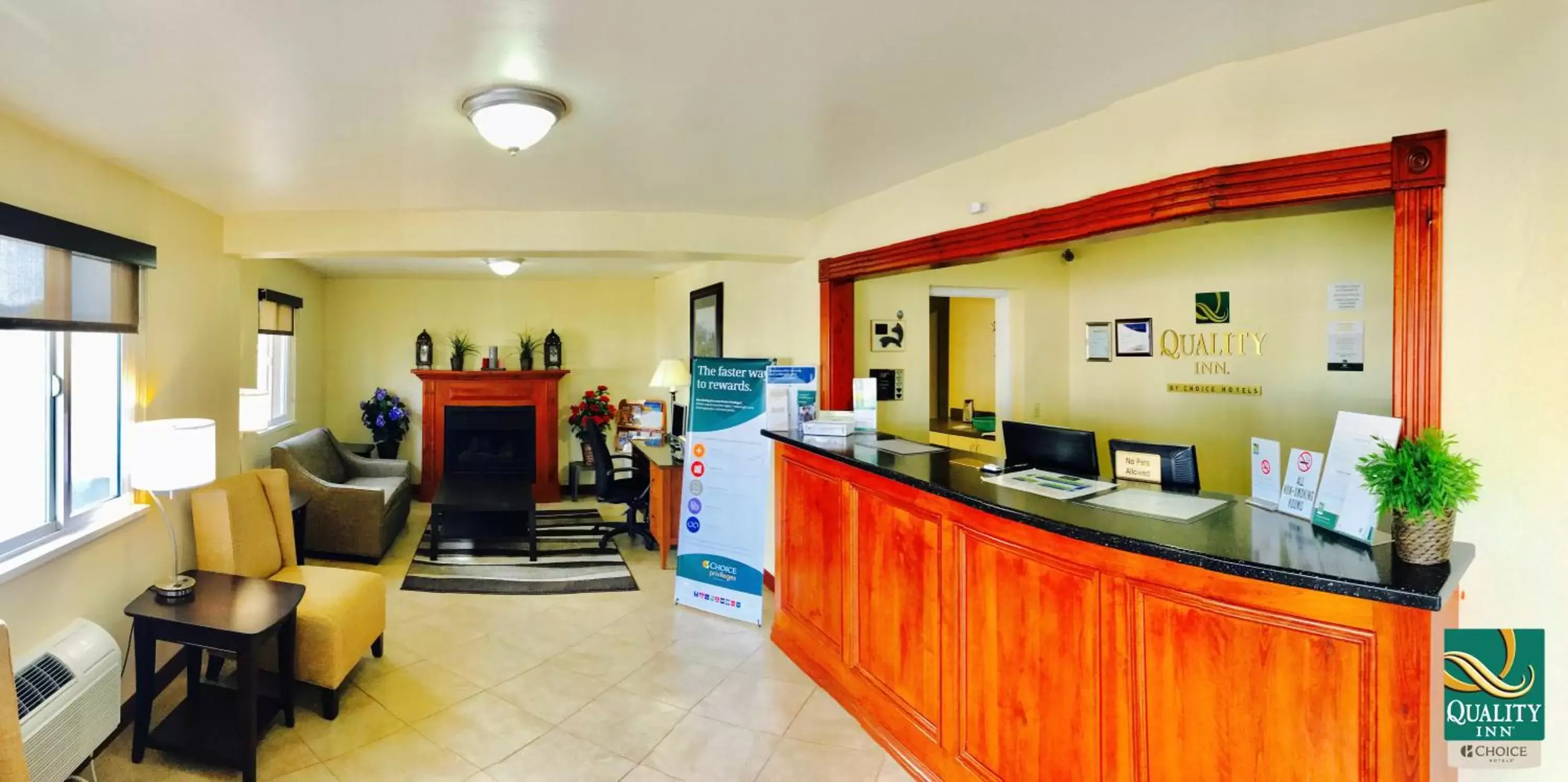 Lobby or reception in Quality Inn Price Gateway to Moab National Parks