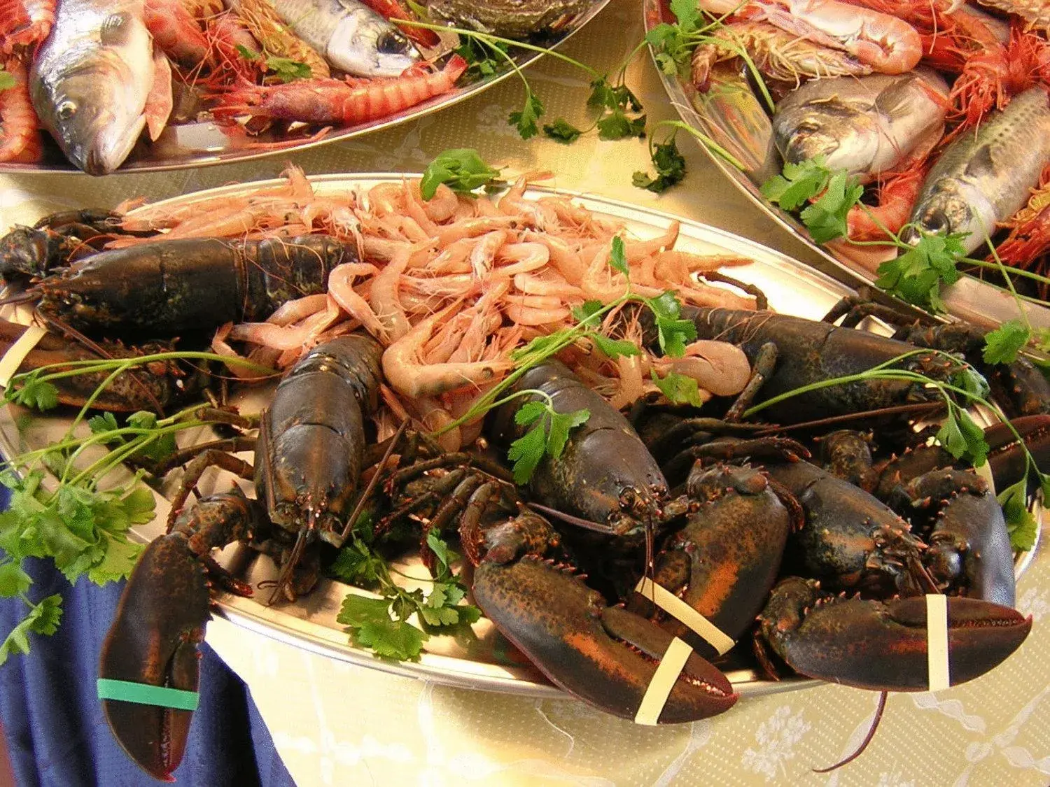 Food in Grand Hotel Dei Cesari