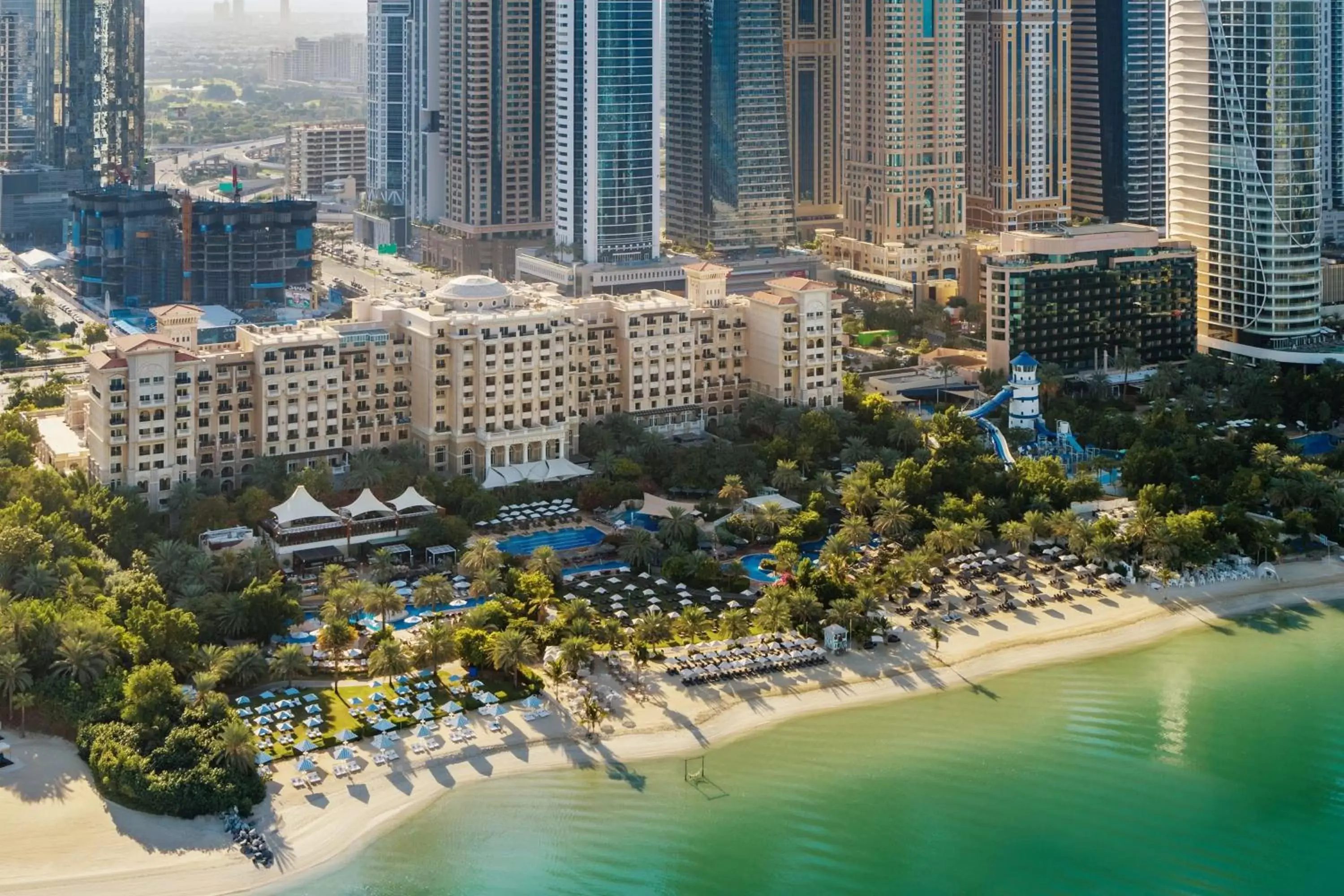 Property building, Bird's-eye View in The Westin Dubai Mina Seyahi Beach Resort and Waterpark