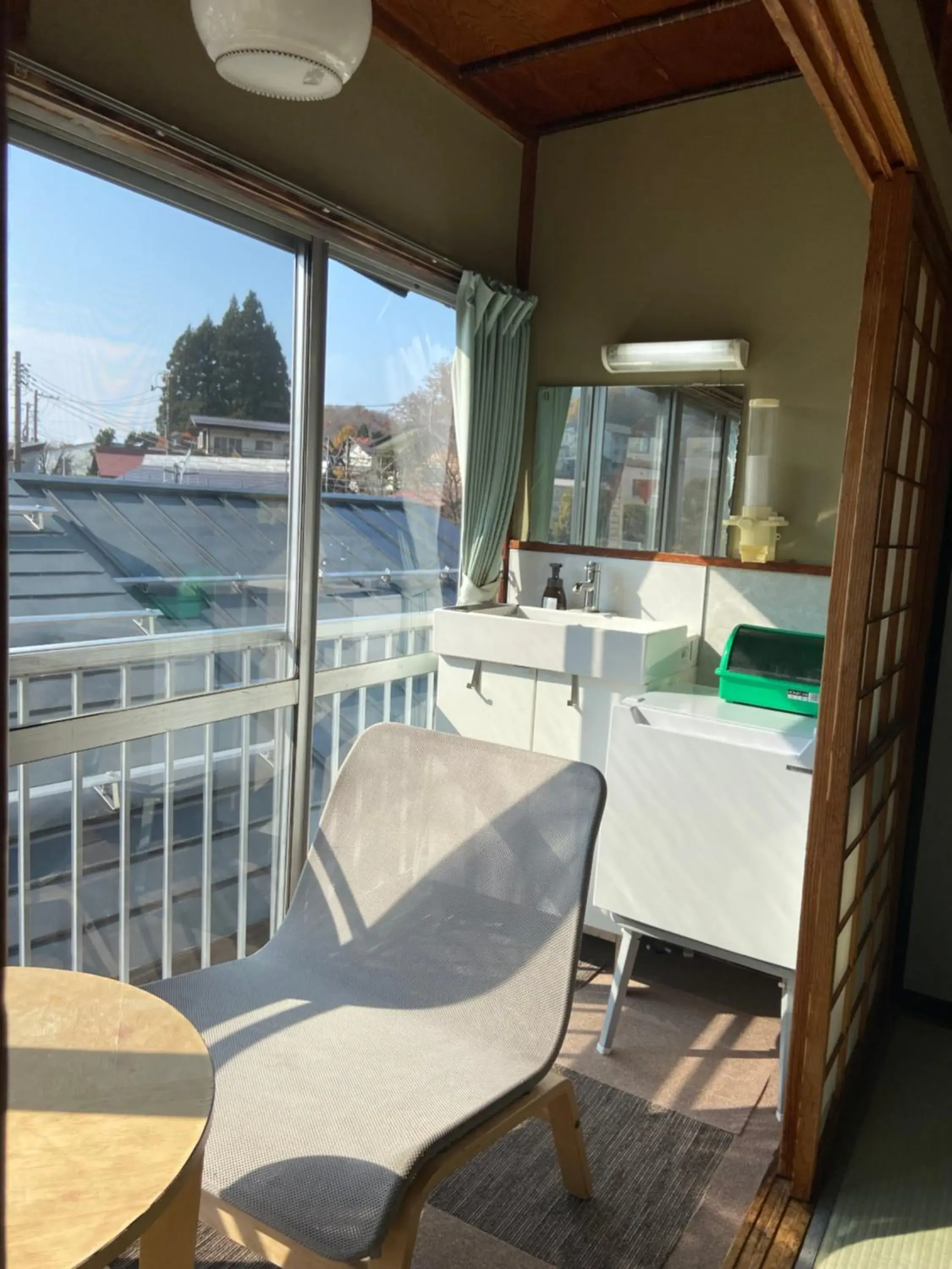 Balcony/Terrace, Pool View in Yoshidaya Ryokan