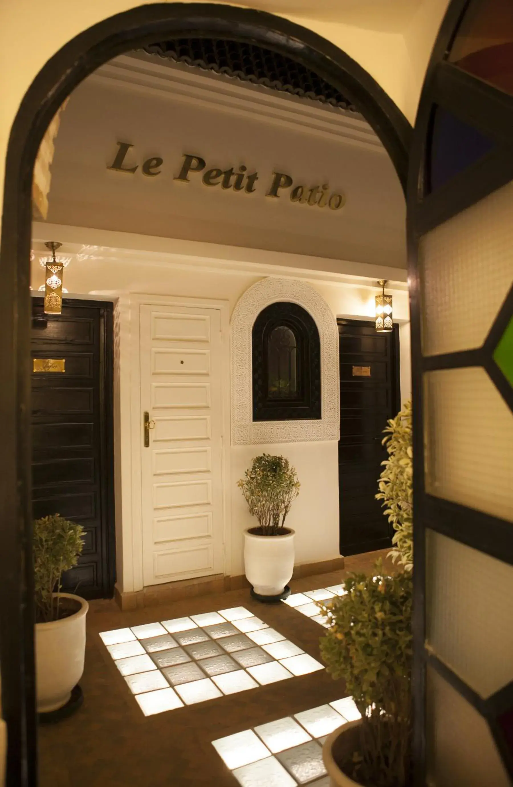 Patio in Riad Monceau