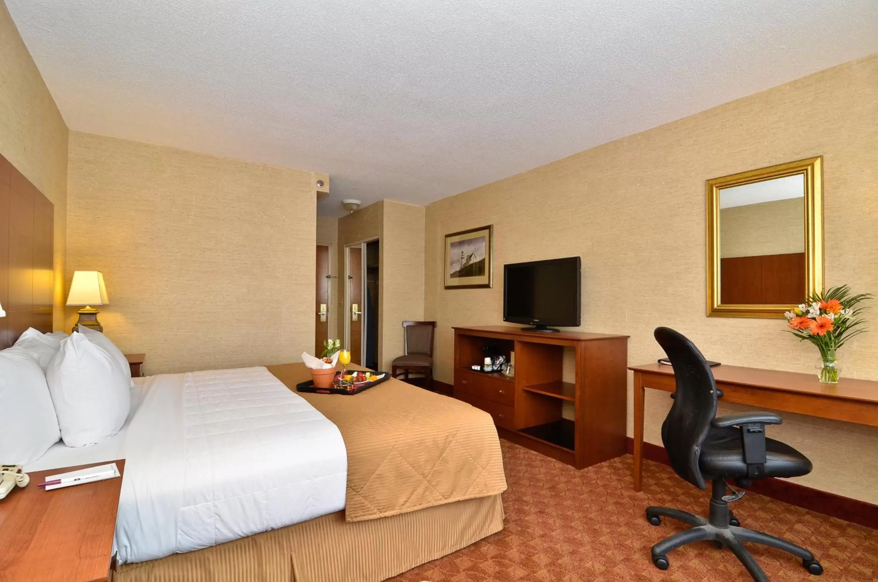 Photo of the whole room, TV/Entertainment Center in Clarion Hotel Airport Portland