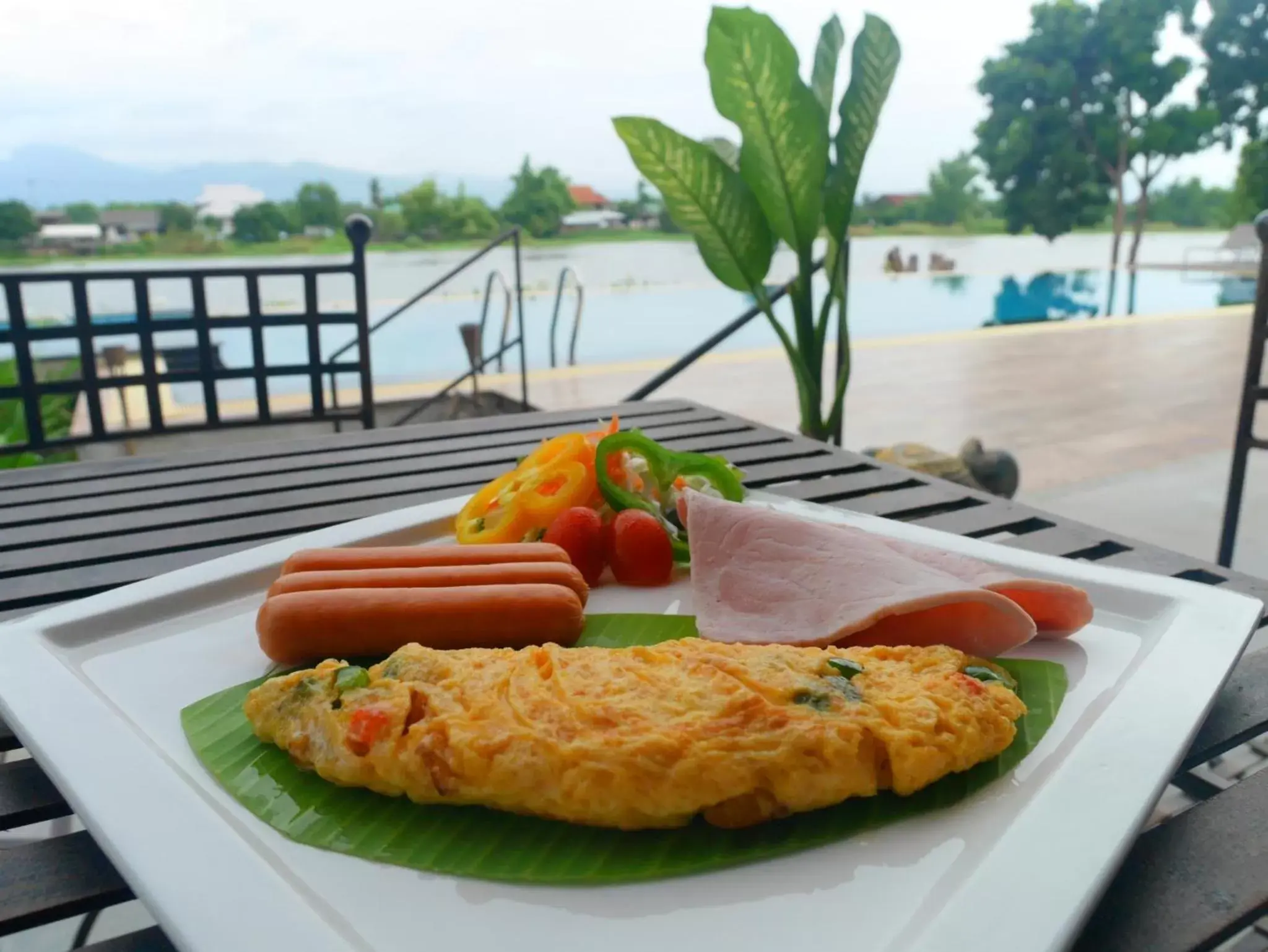 Food in Doi Inthanon Riverside resort