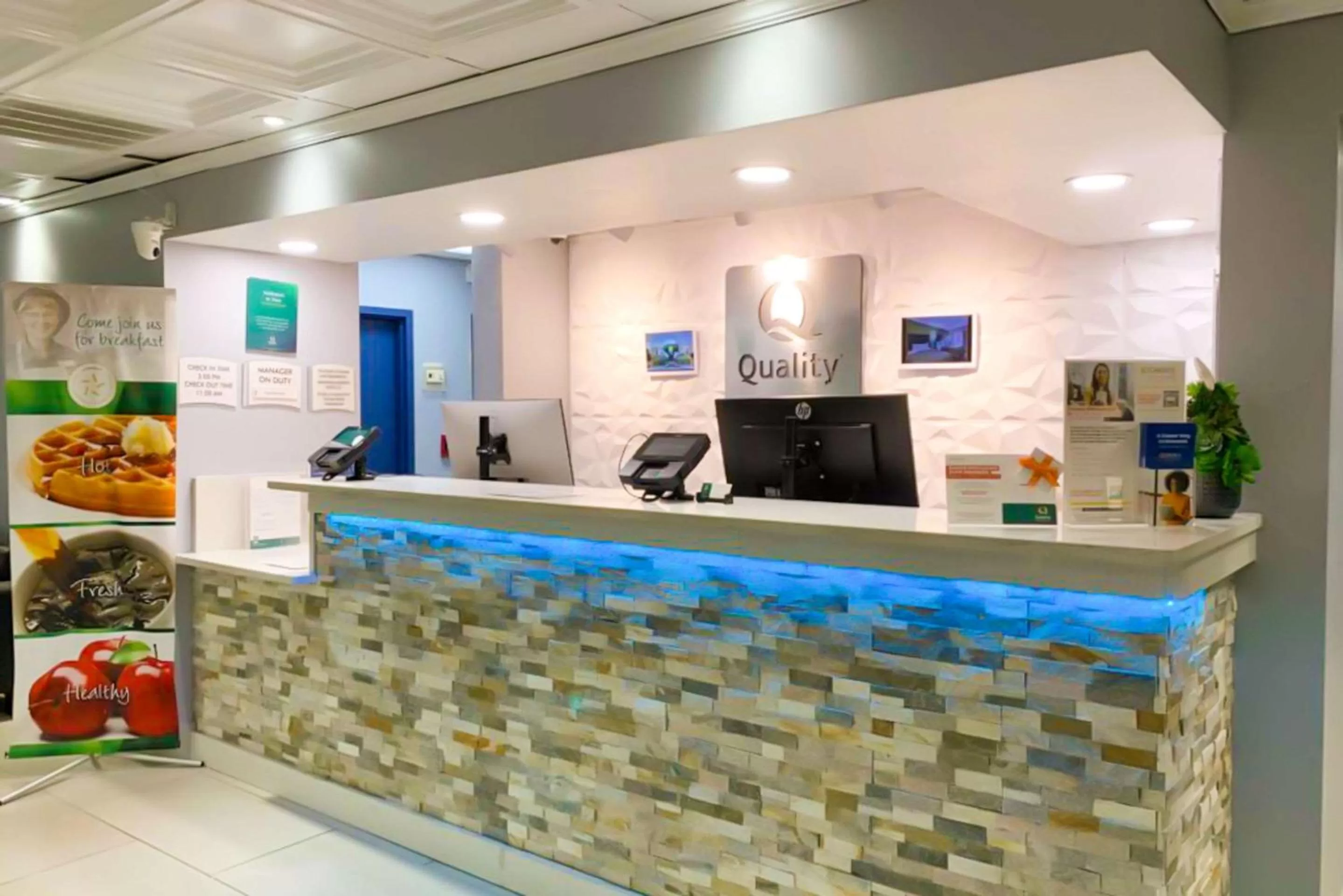 Lobby or reception in Quality Inn Albany