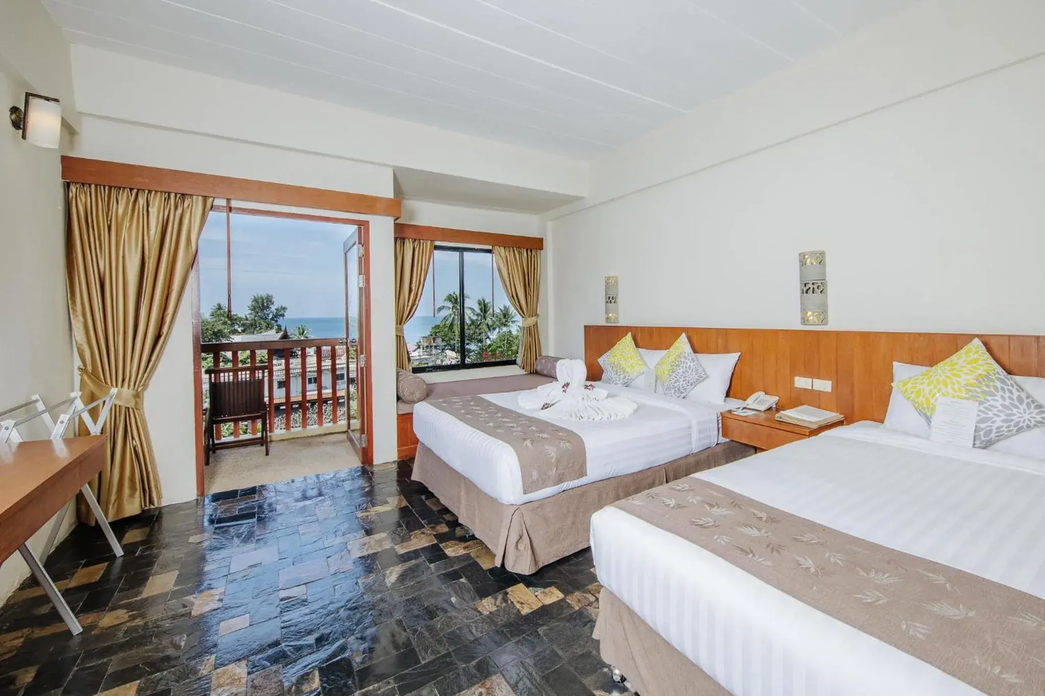 Bedroom, Bed in Karona Resort & Spa - SHA Extra Plus Bedroom, Bed in Karona Resort & Spa - SHA Extra Plus