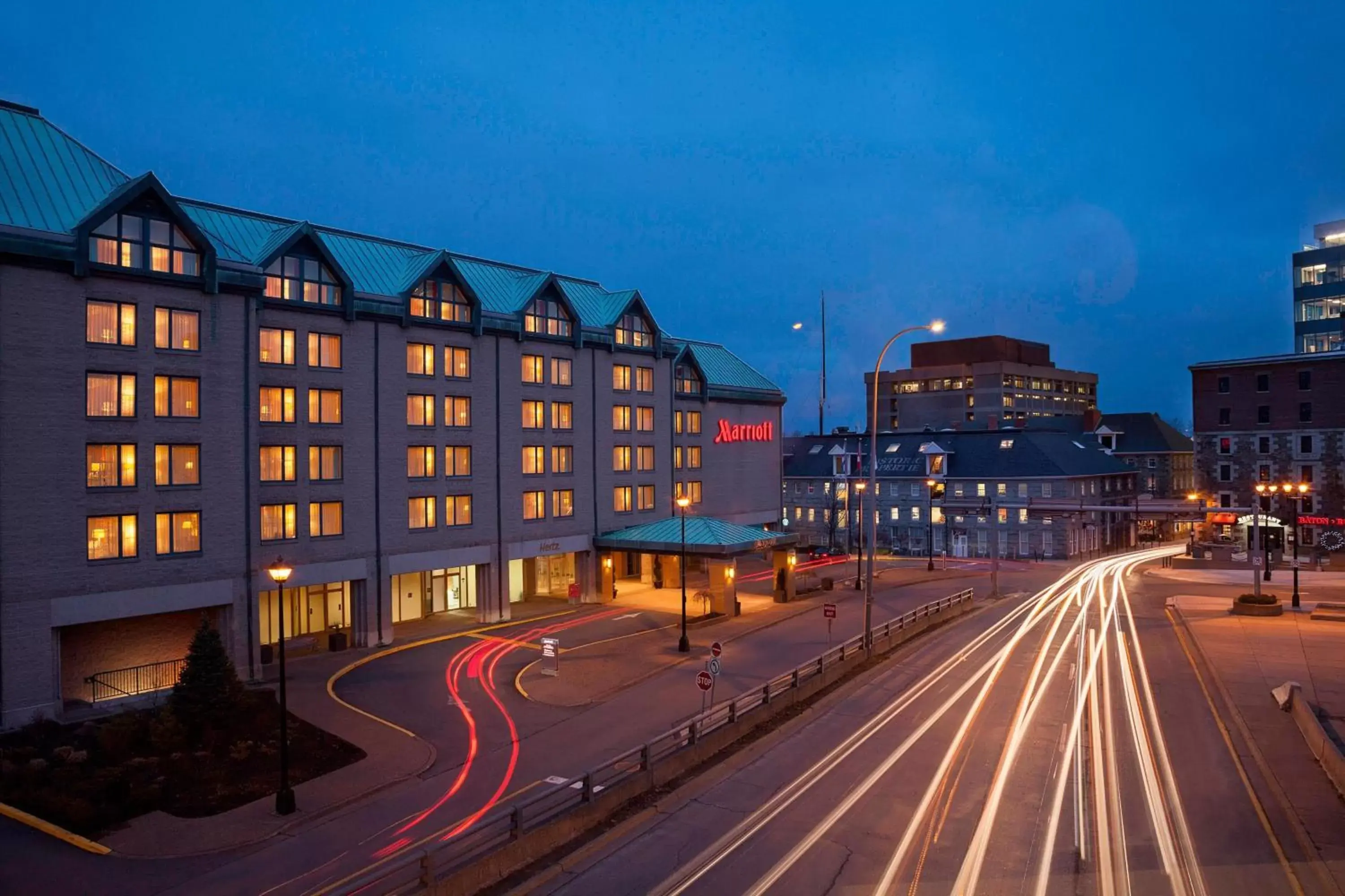 Property building in Halifax Marriott Harbourfront Hotel