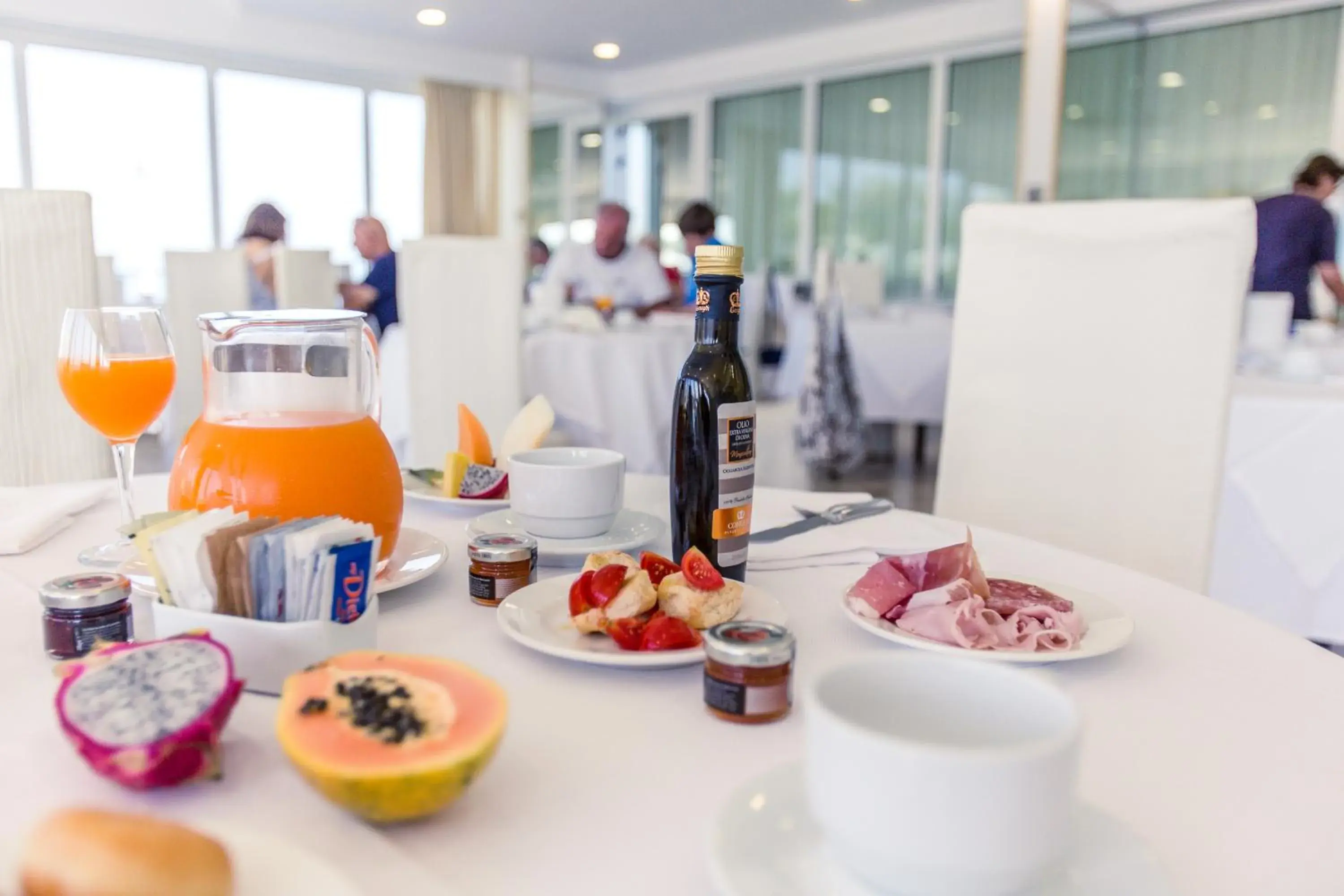 Buffet breakfast in Grand Hotel Costa Brada Buffet breakfast in Grand Hotel Costa Brada