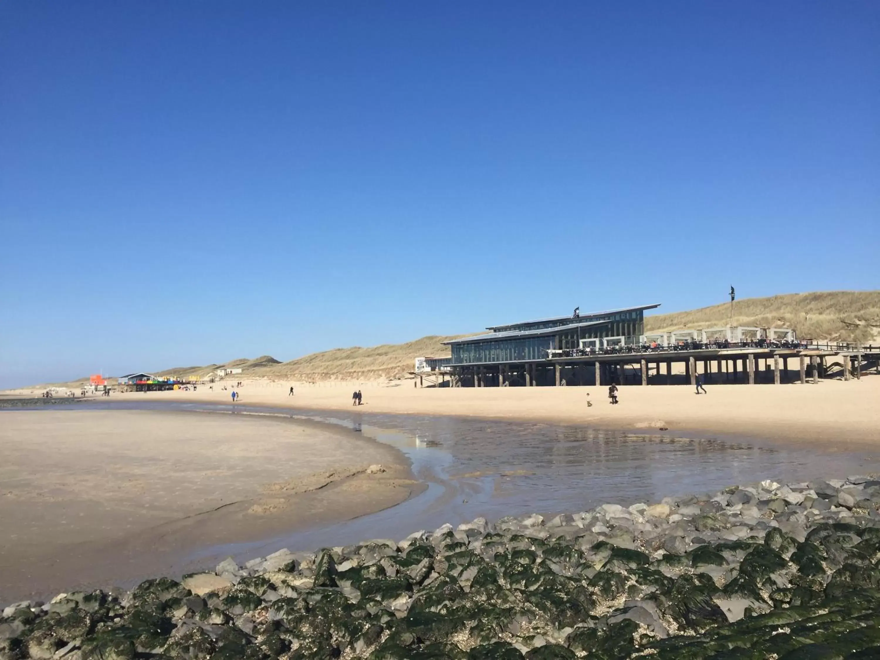 Beach in Hotel Zee Bergen