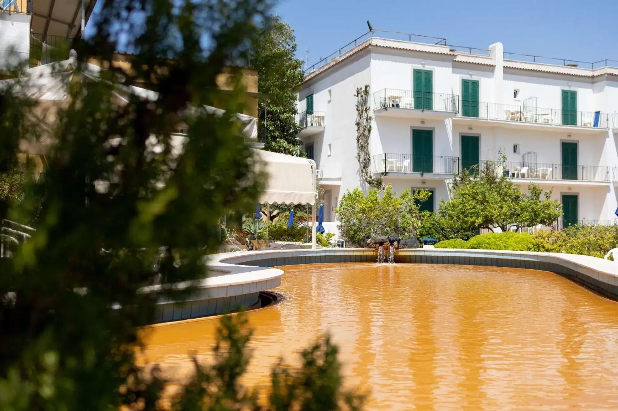 Garden, Swimming Pool in Hotel Royal Terme