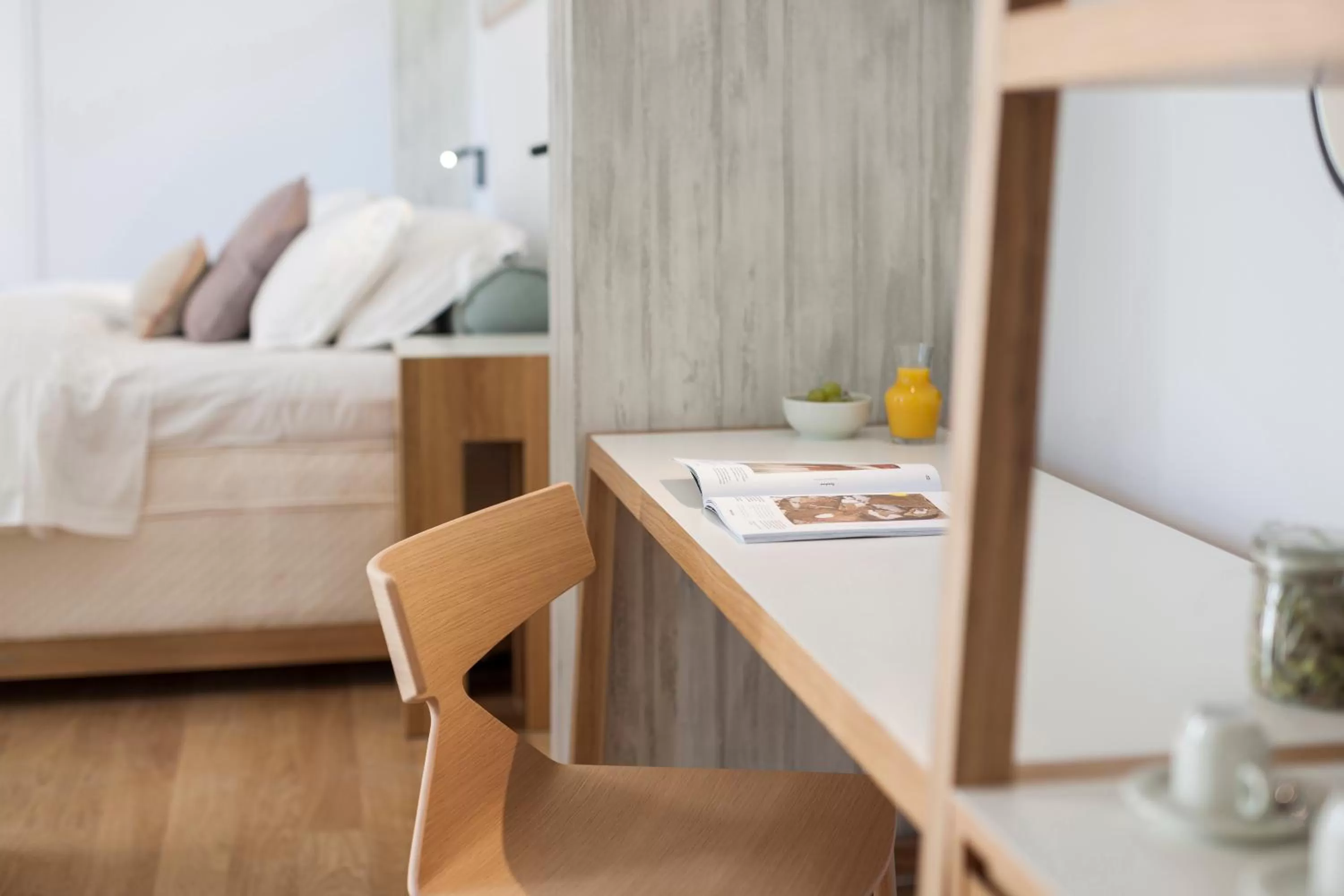 Decorative detail, Bed in Coco-Mat Hotel Athens