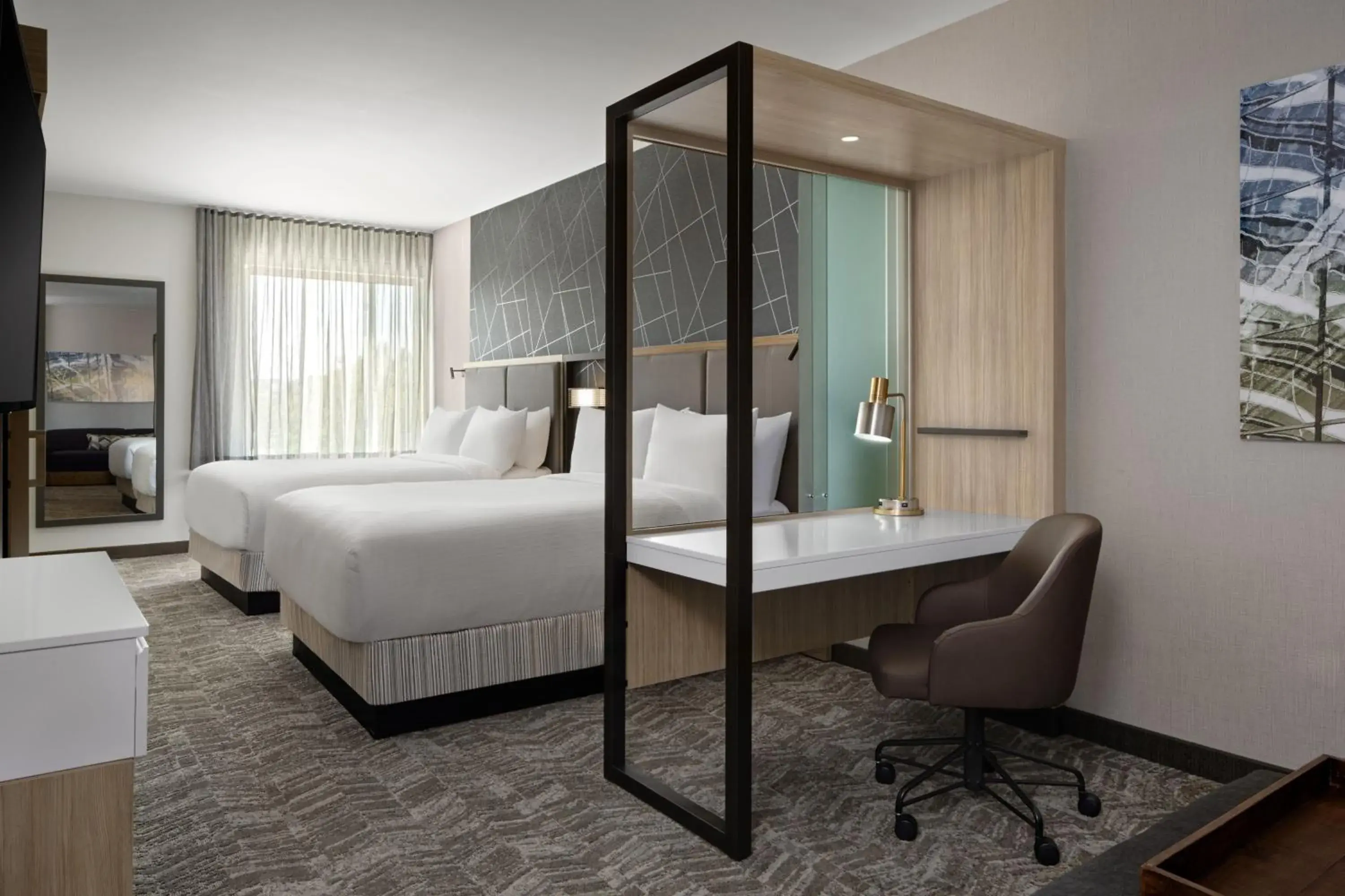 Bedroom in SpringHill Suites by Marriott Kalamazoo Portage