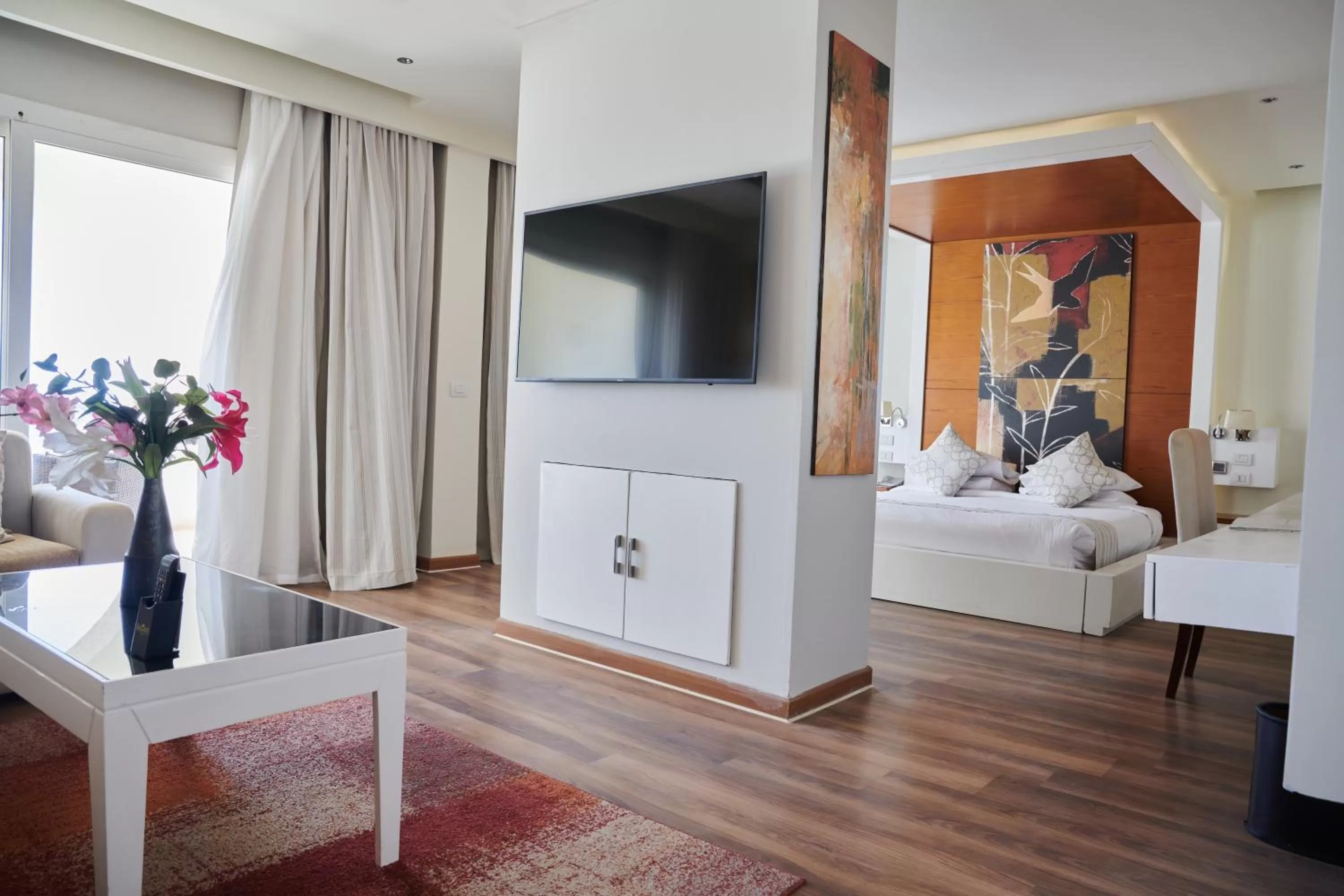 TV and multimedia, Bed in Sunrise Montemare Resort -Grand Select