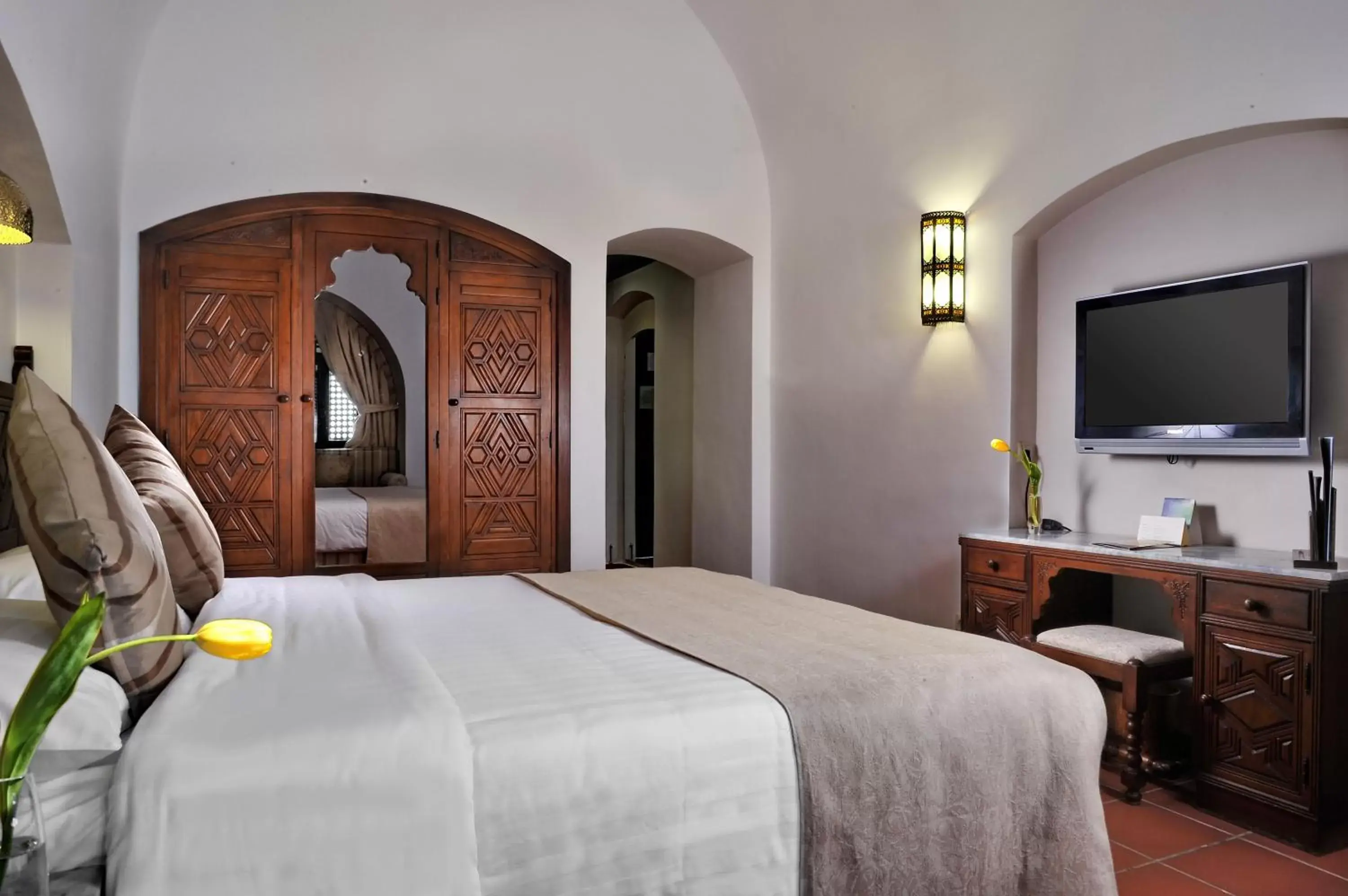 Bed in Movenpick Resort Sharm El Sheikh