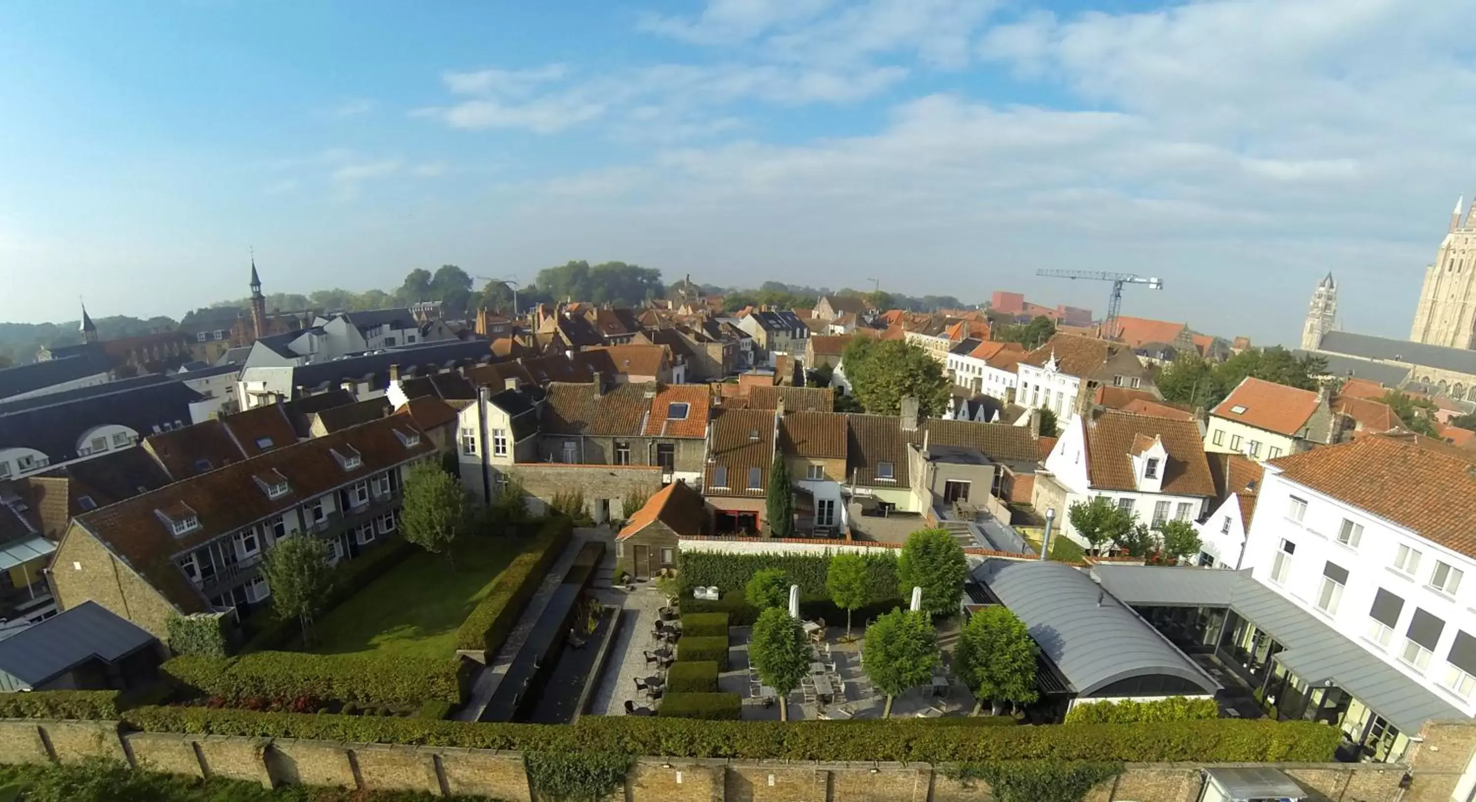 Bird's eye view, Bird's-eye View in Hotel Montanus