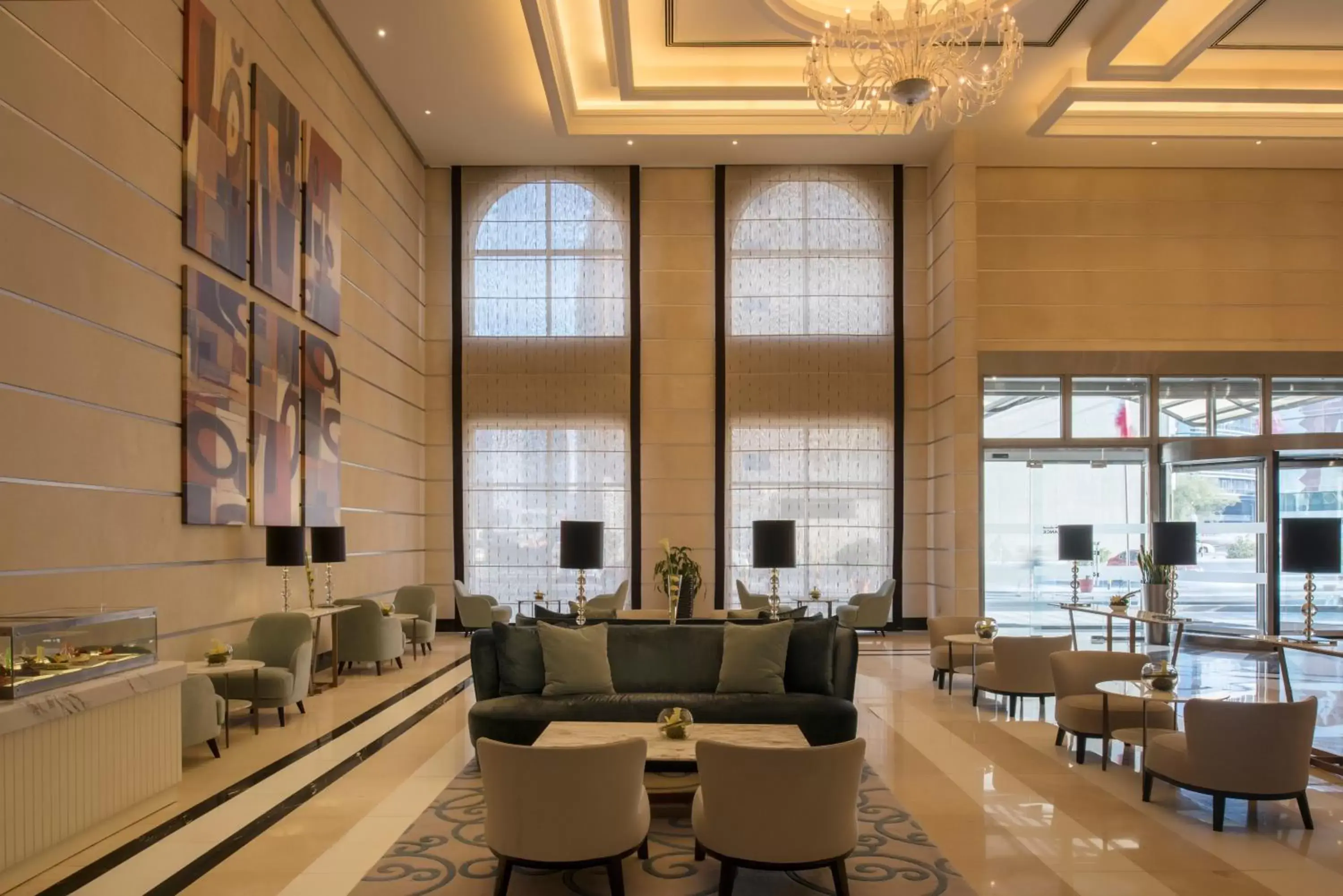 Lobby or reception in Concorde Hotel Doha