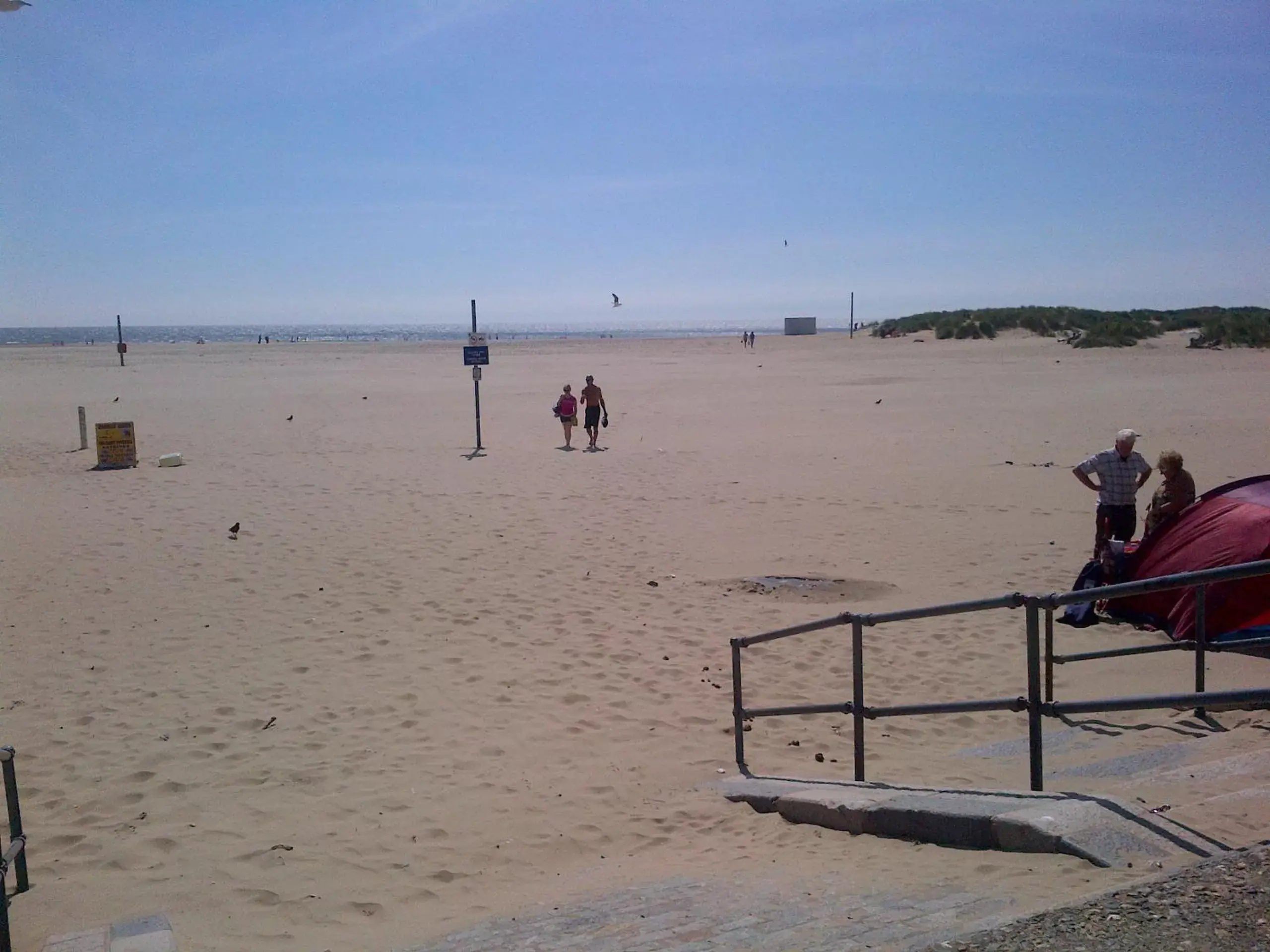 Beach in Tal Y Don Hotel