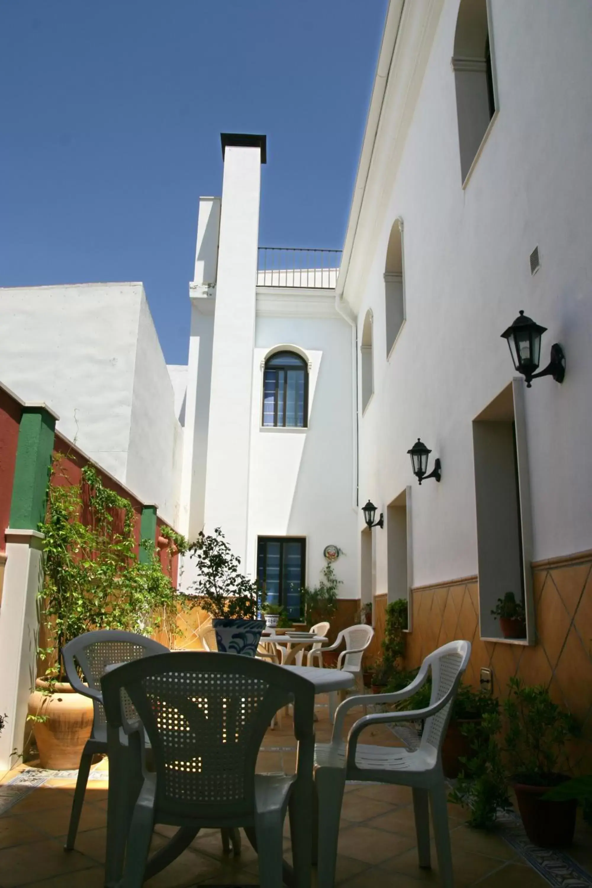 Patio/Outdoor Area in Hotel Las Rosas