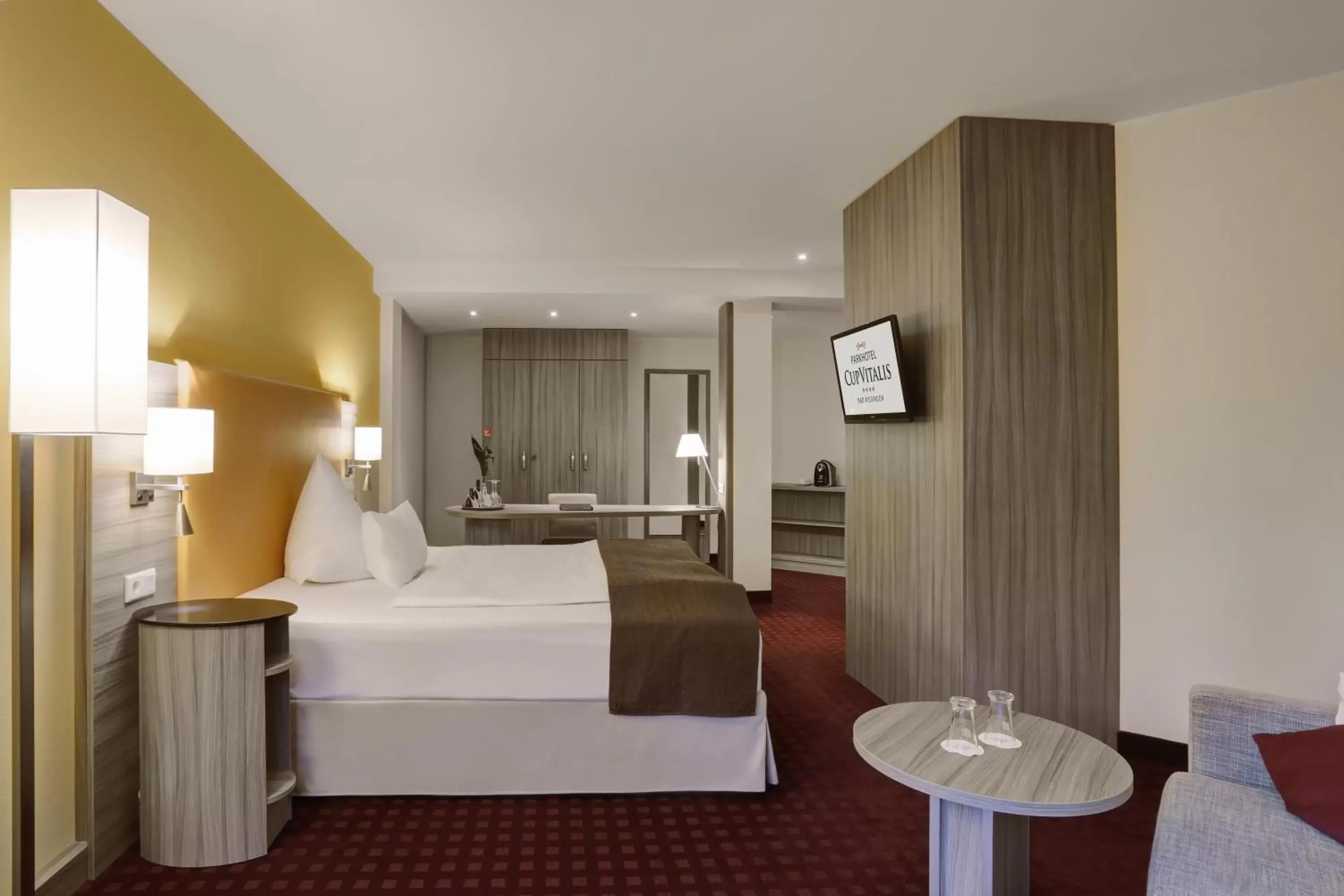 Photo of the whole room, Bed in Parkhotel CUP VITALIS