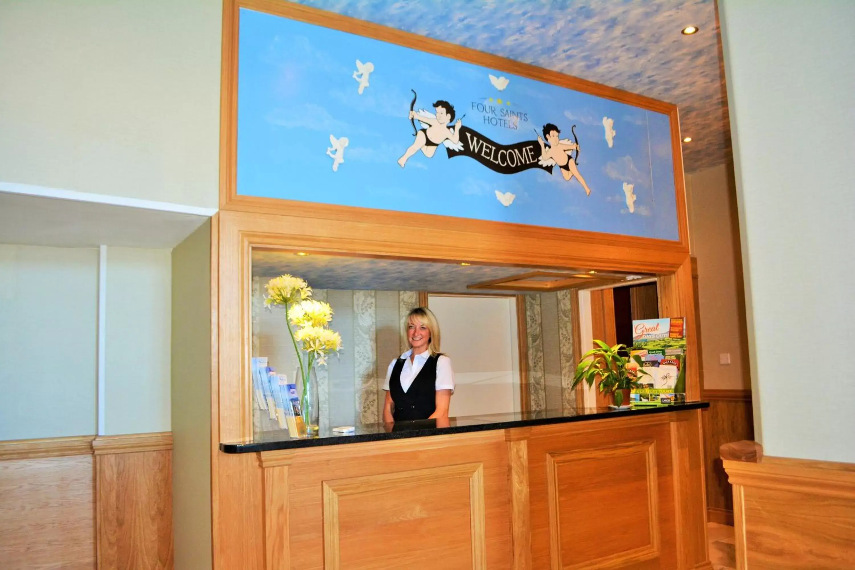 Lobby or reception in Four Saints Brig Y Don Hotel Lobby or reception in Four Saints Brig Y Don Hotel