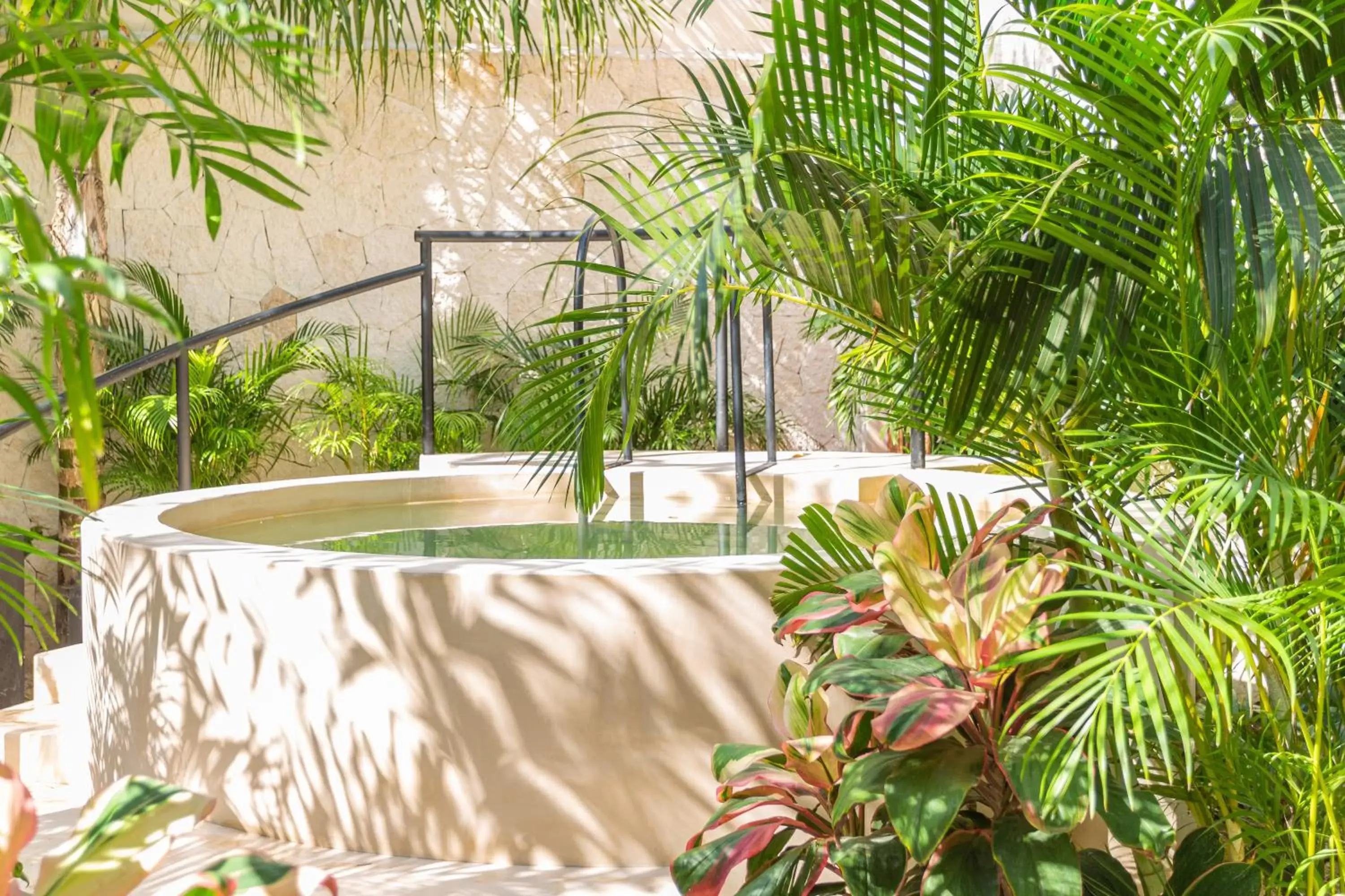 Garden, Swimming Pool in Atman Residences Tulum Hotel