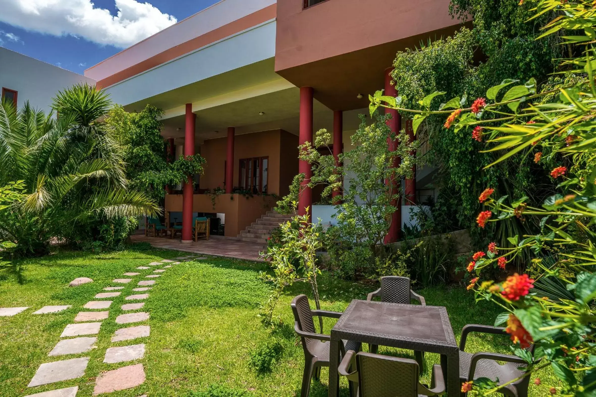 Garden in Hotel Villa Antigua