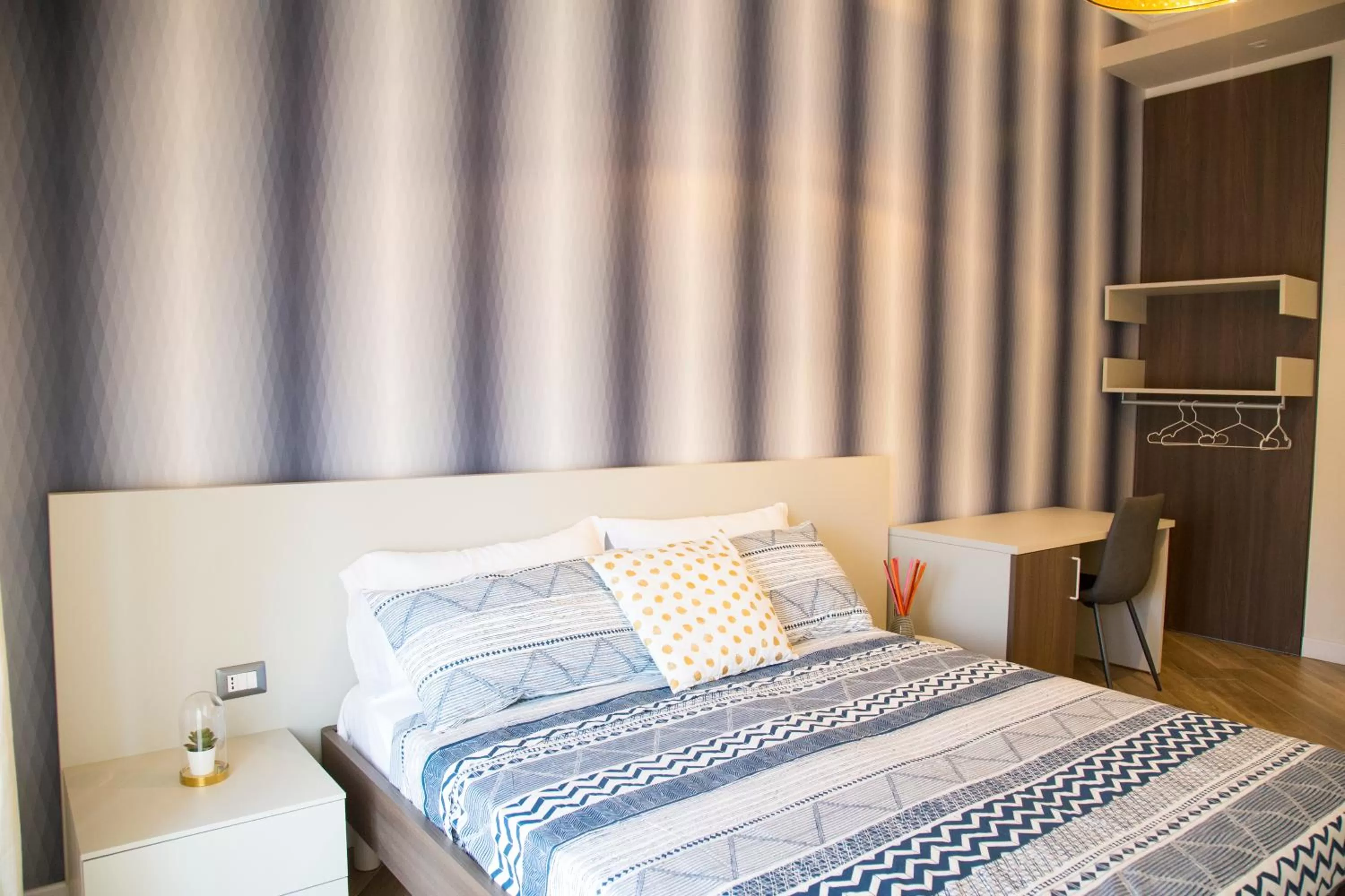 Bed in Garibaldi Rooms