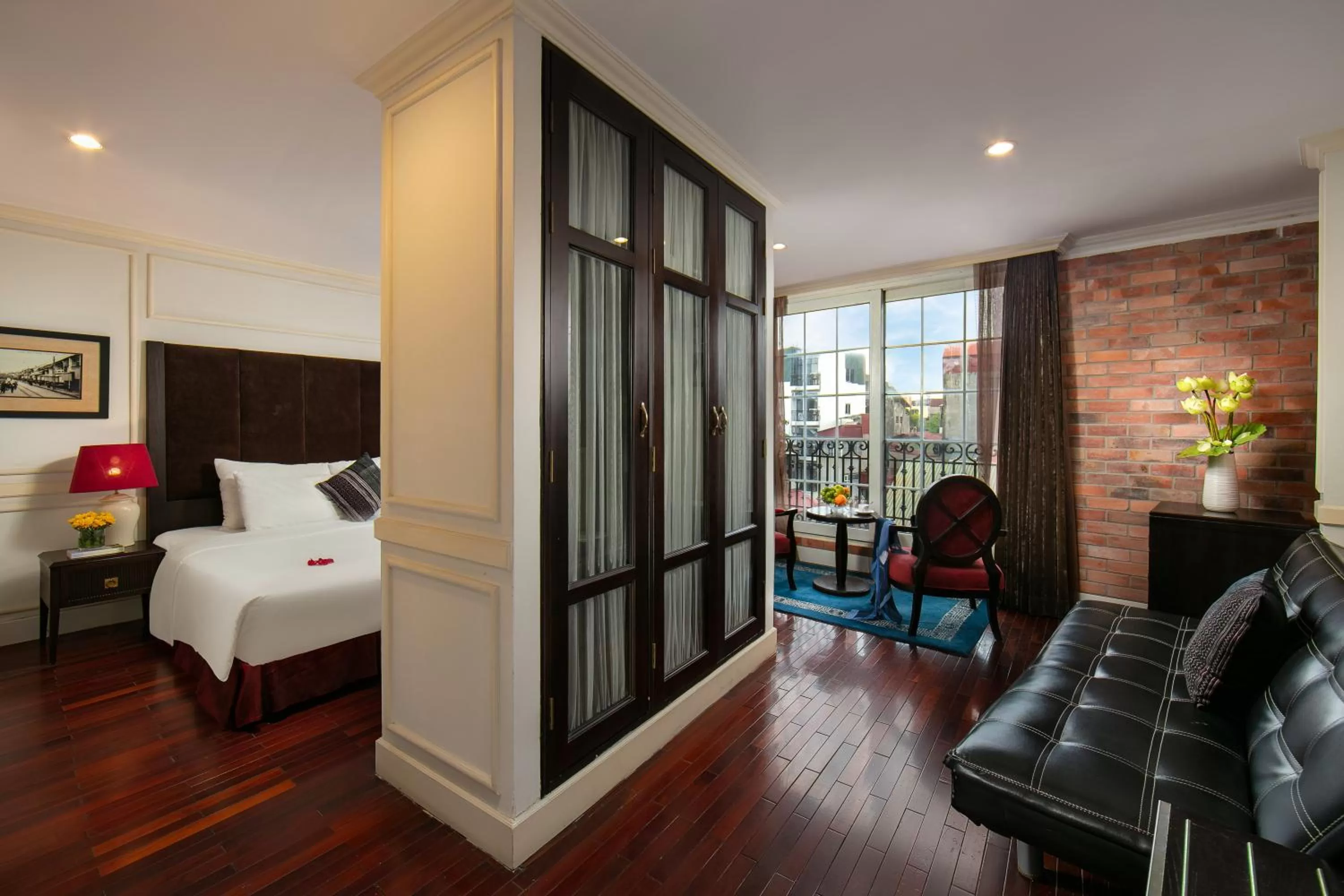 Bedroom, Bed in Hanoi Boutique Hotel & Spa