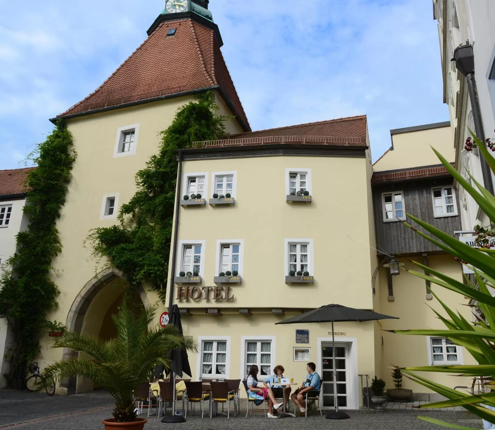 Property building in Klassik Hotel am Tor