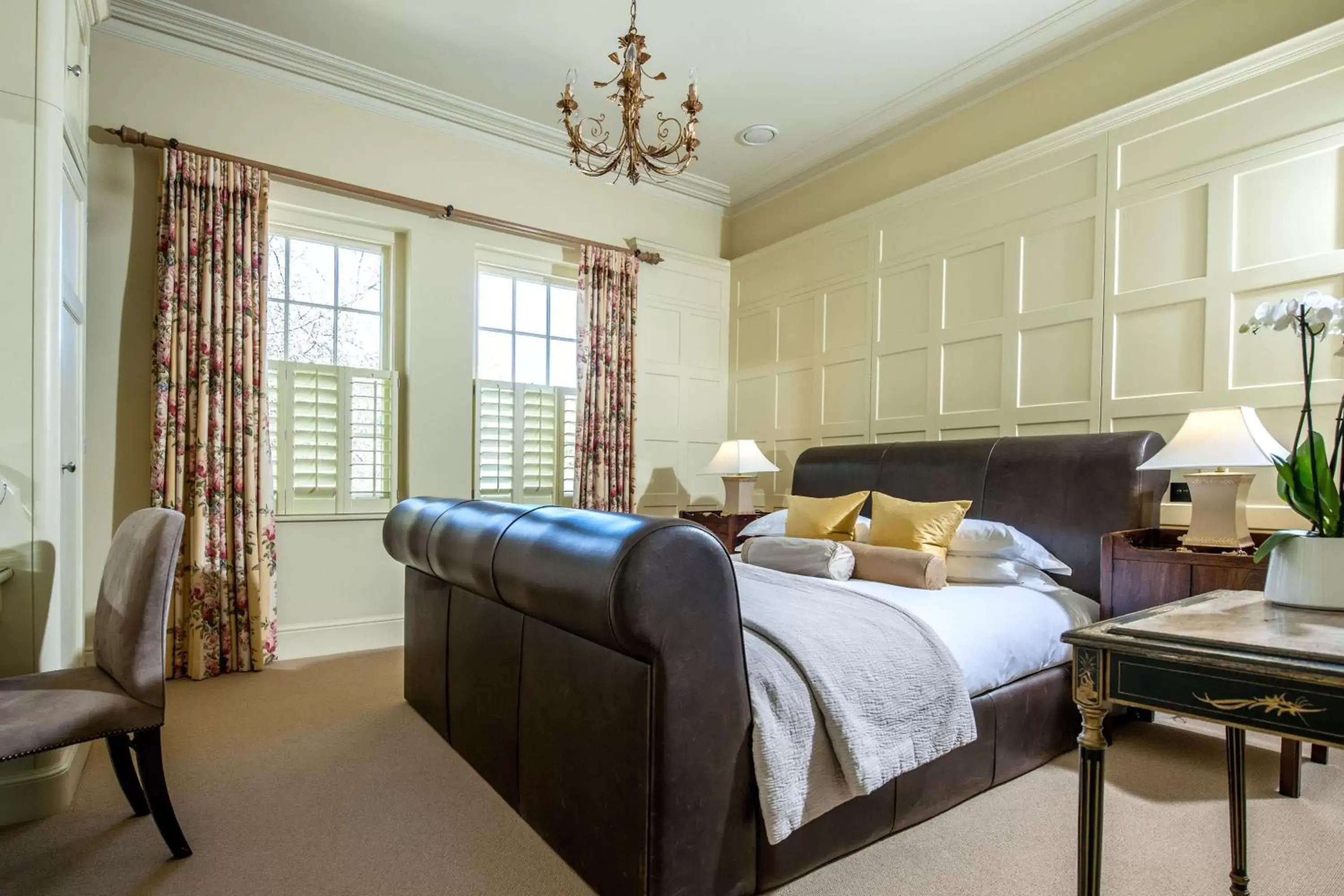 Bedroom in The Bath Priory - A Relais & Chateaux Hotel