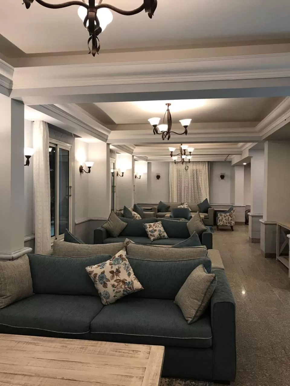 Seating Area in Negresco Hotel