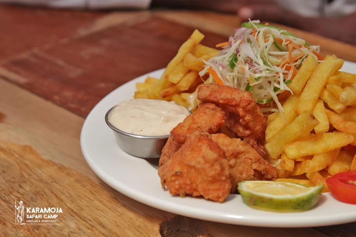 Food and drinks in Kara-Tunga Safari Camp