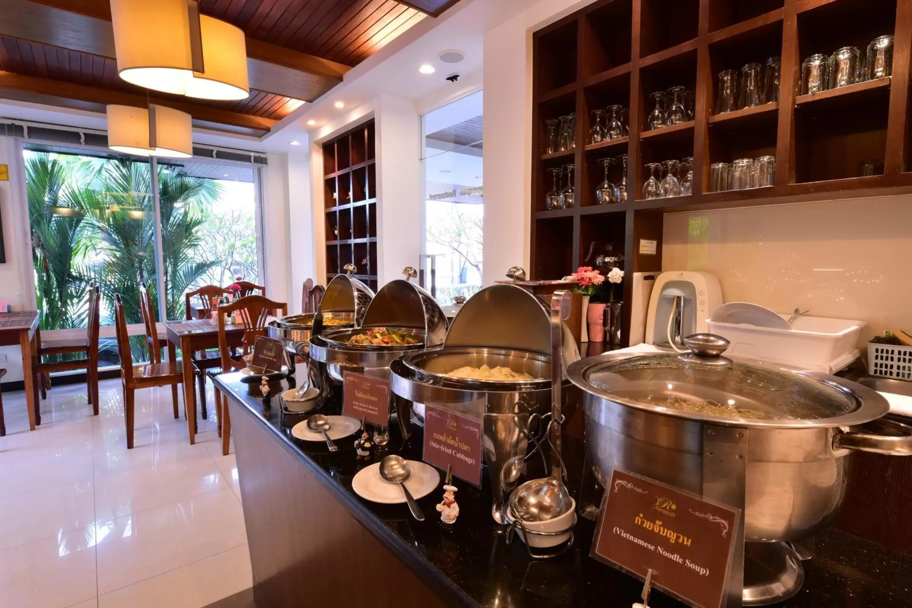 Buffet breakfast, Restaurant/Places to Eat in Rapeepan Ville Hotel