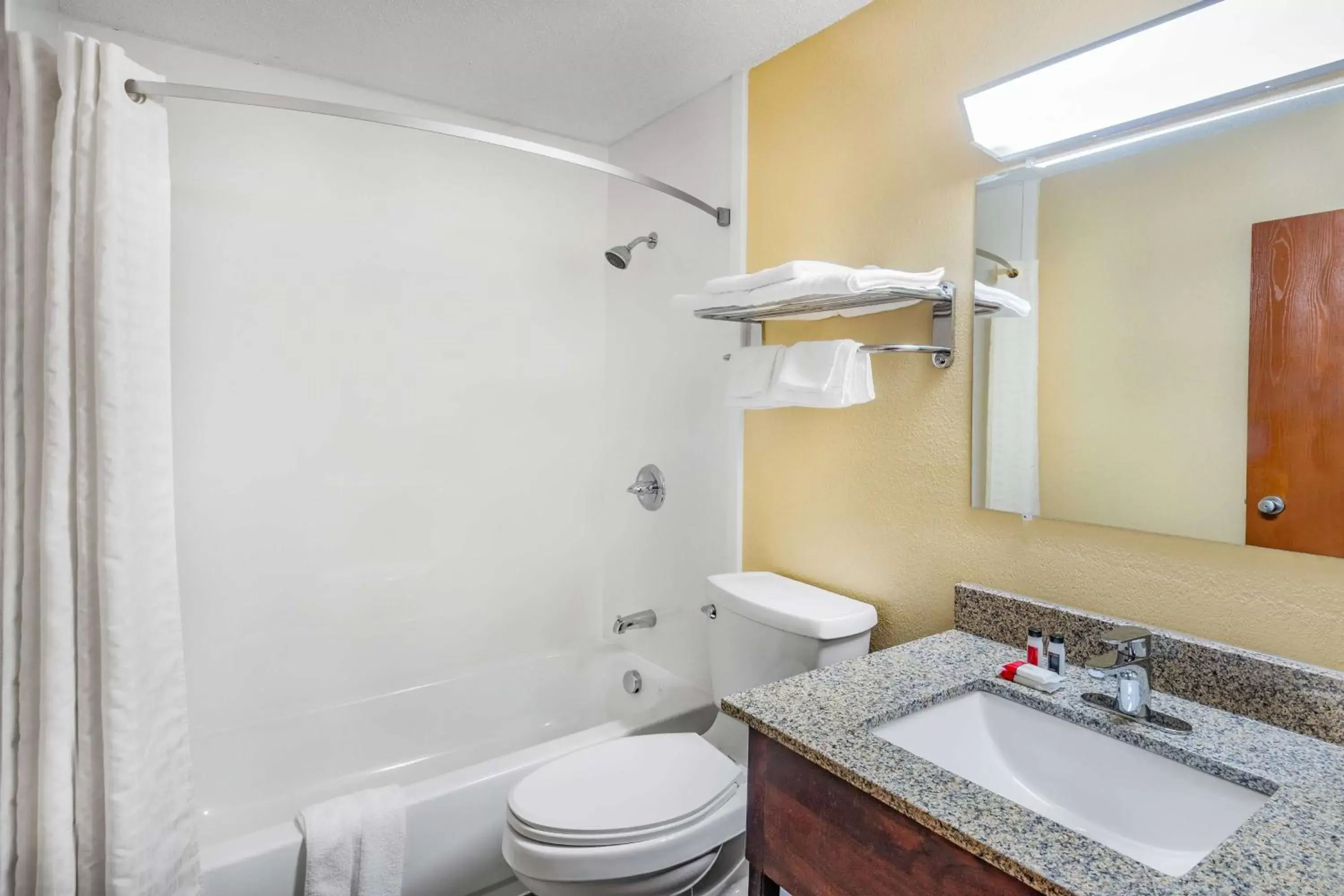 TV and multimedia, Bathroom in Super 8 by Wyndham Waynesburg - Newly Renovated