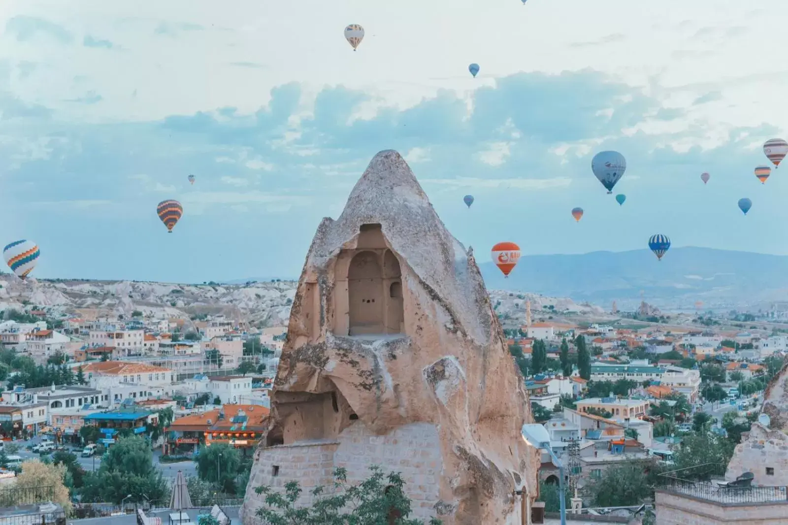 City view in Village Cave House Hotel