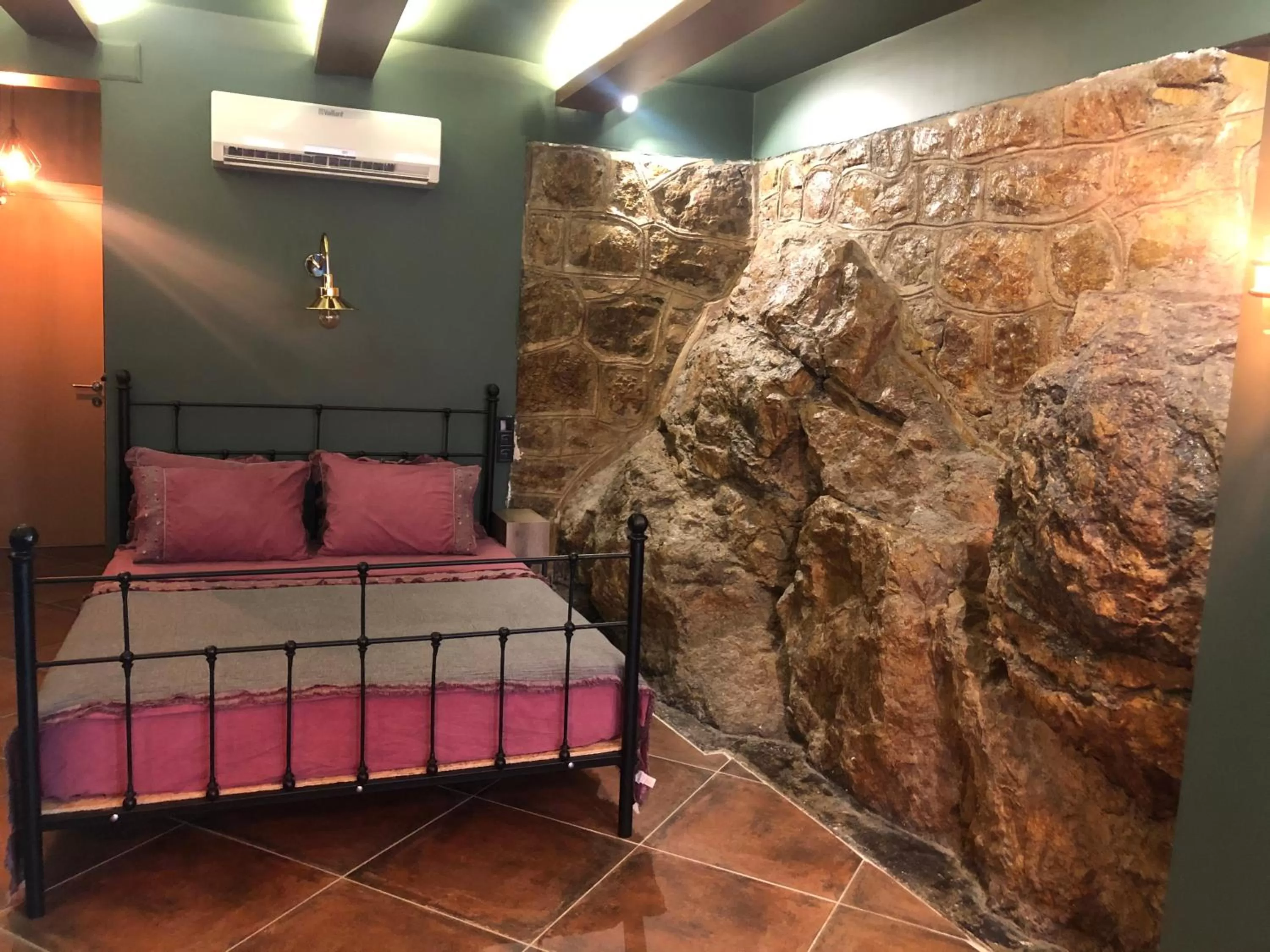 Bed in Sunset Hotel Marmaris