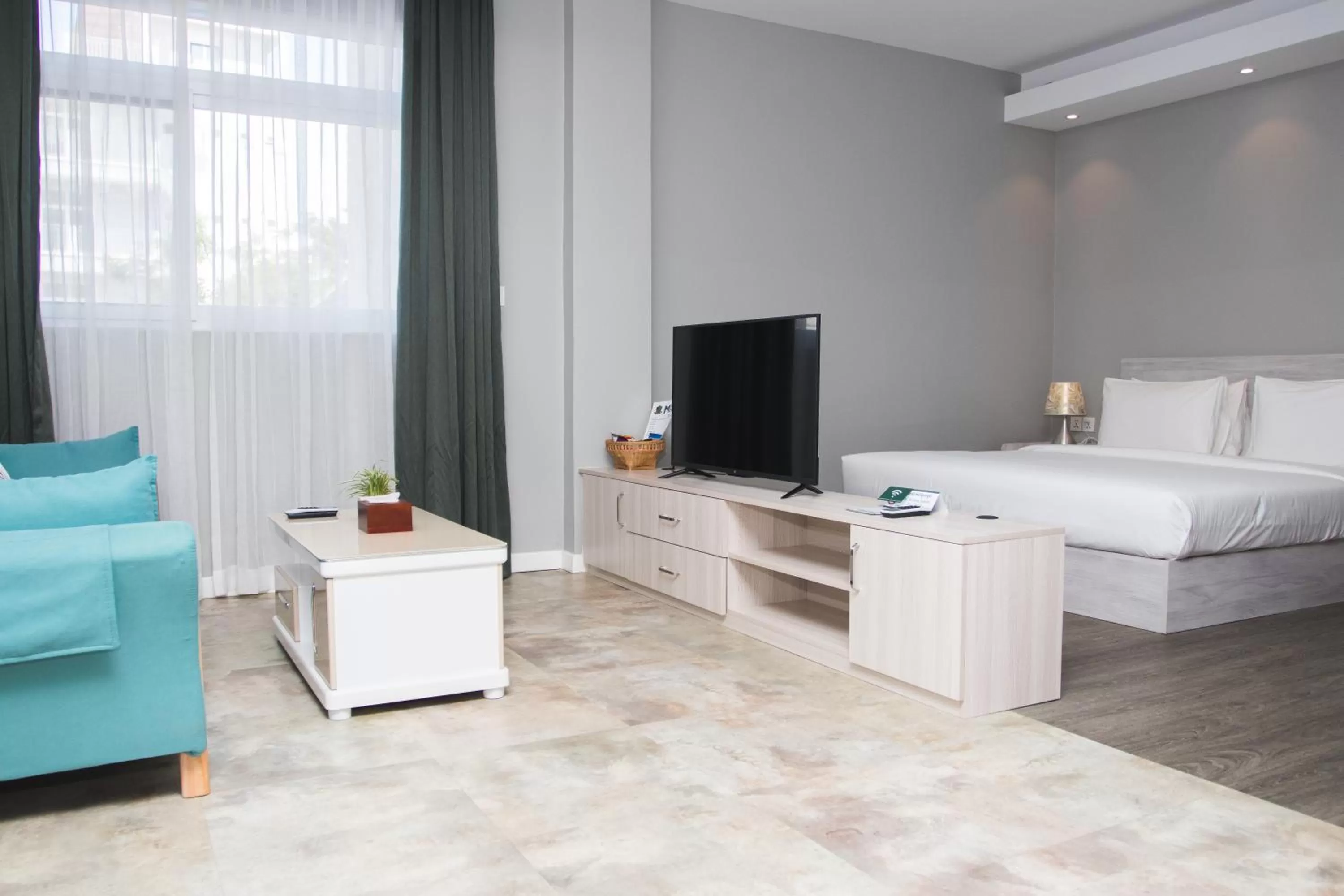 TV and multimedia, Bed in Cambodian Country Club