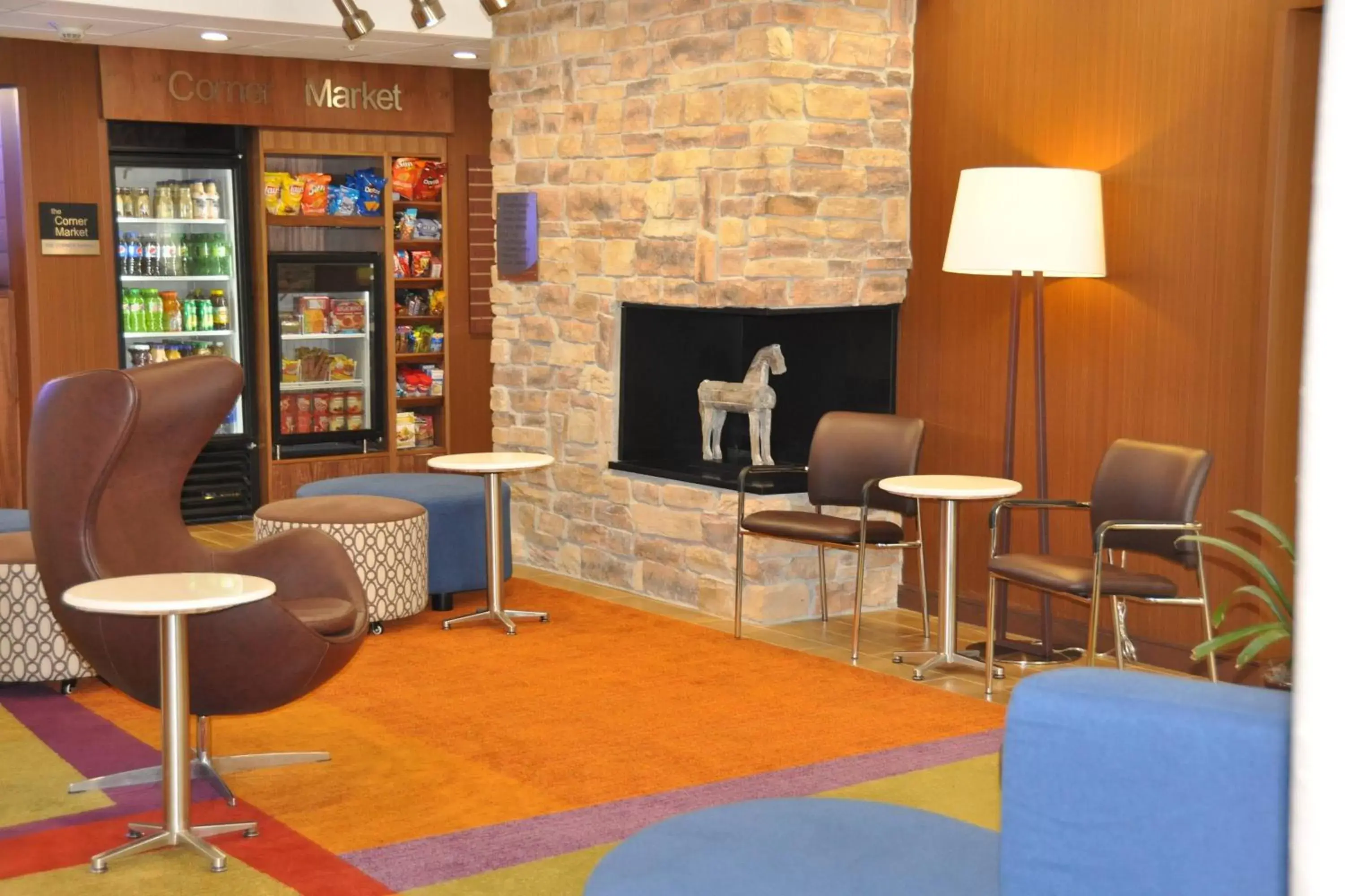 Lobby or reception, Seating Area in Fairfield Inn & Suites by Marriott Fort Myers Cape Coral