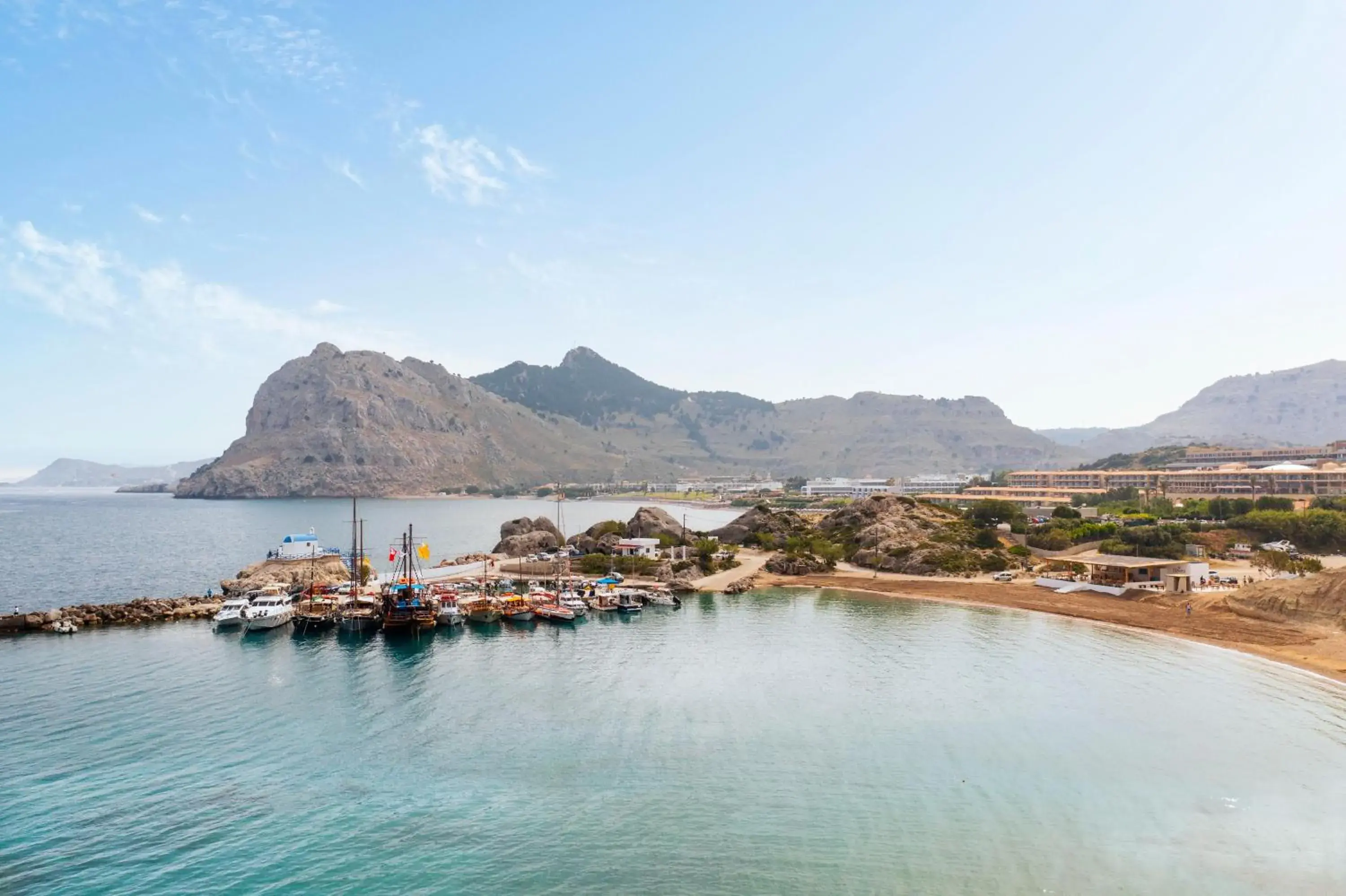 Beach in Leonardo Kolymbia Resort Rhodes